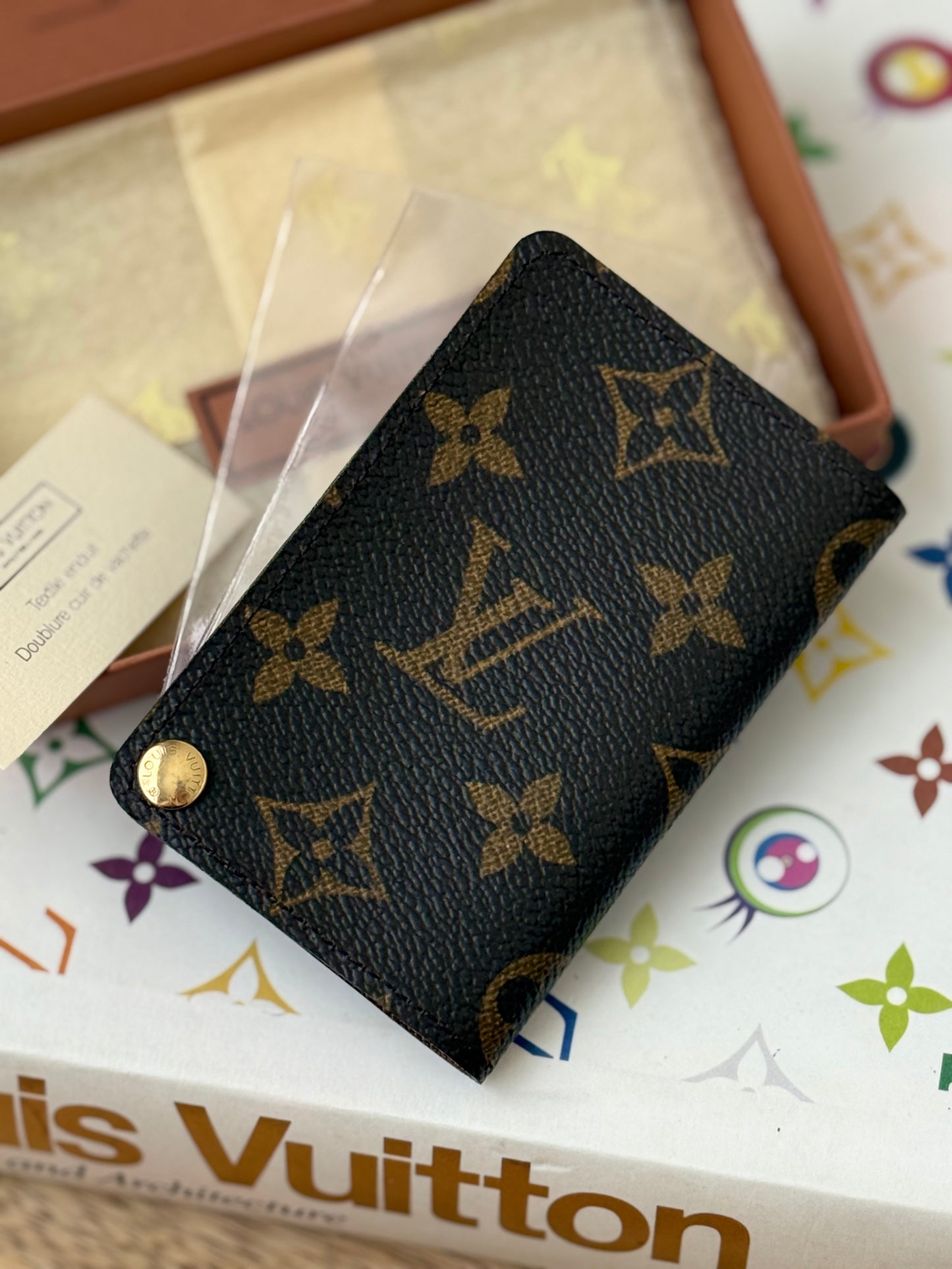LV Porte Pression Card Holder