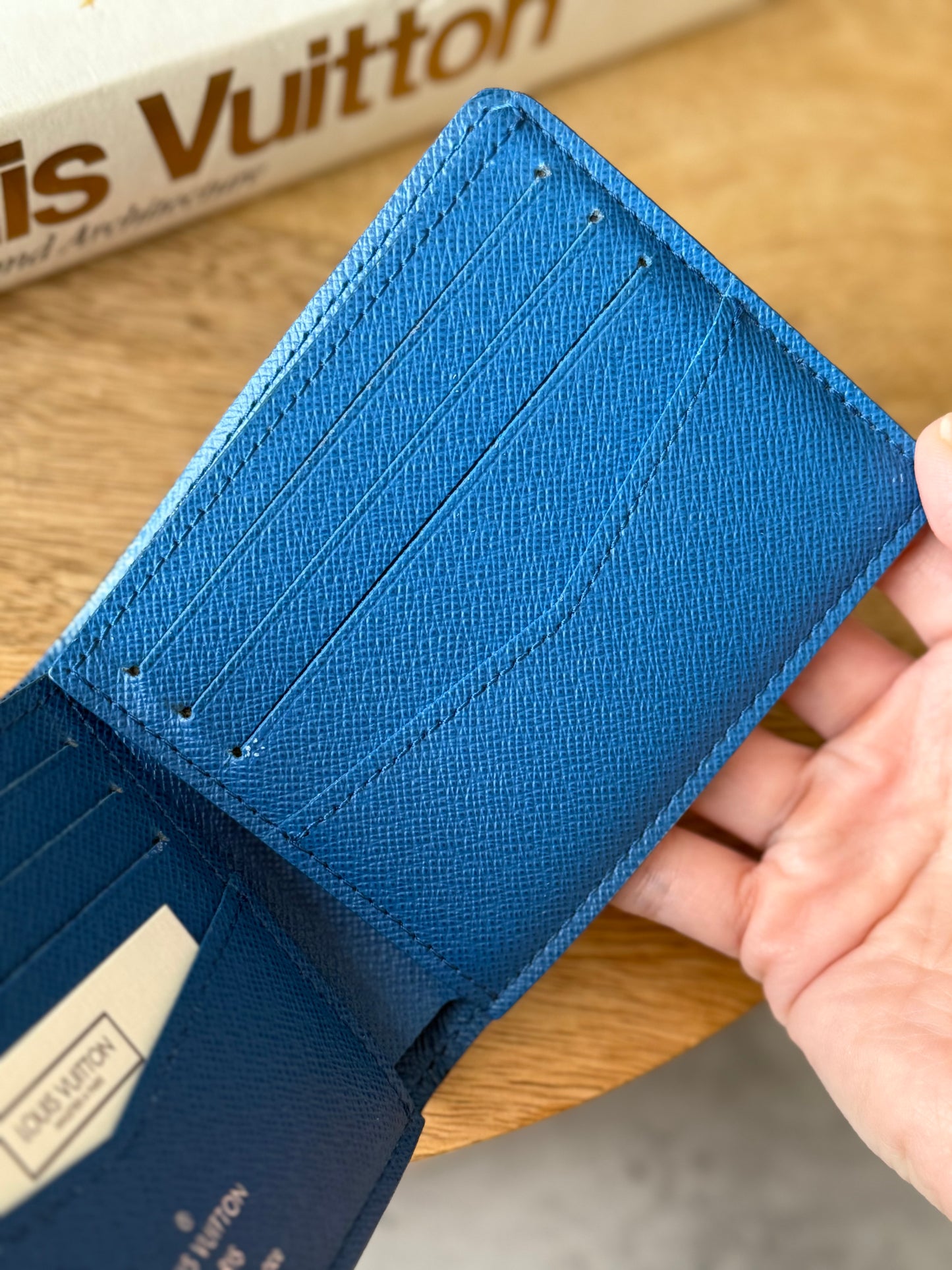 LV Slender Wallet Damier Graphite