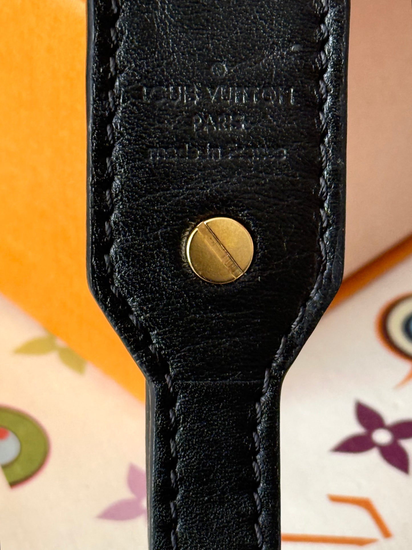 LV Bandouliere XL Black Strap