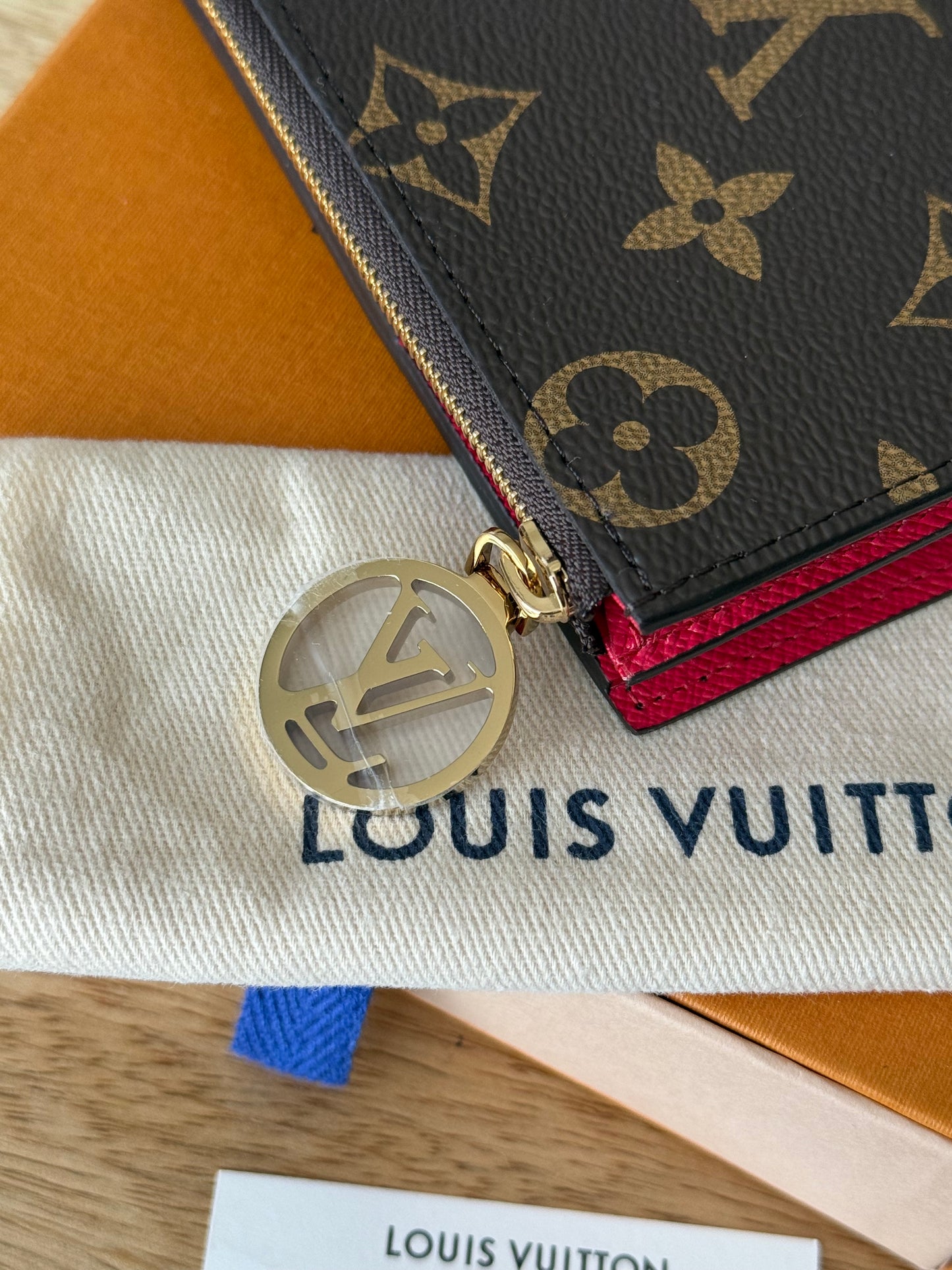 LV x TM Lisa Wallet Cerise