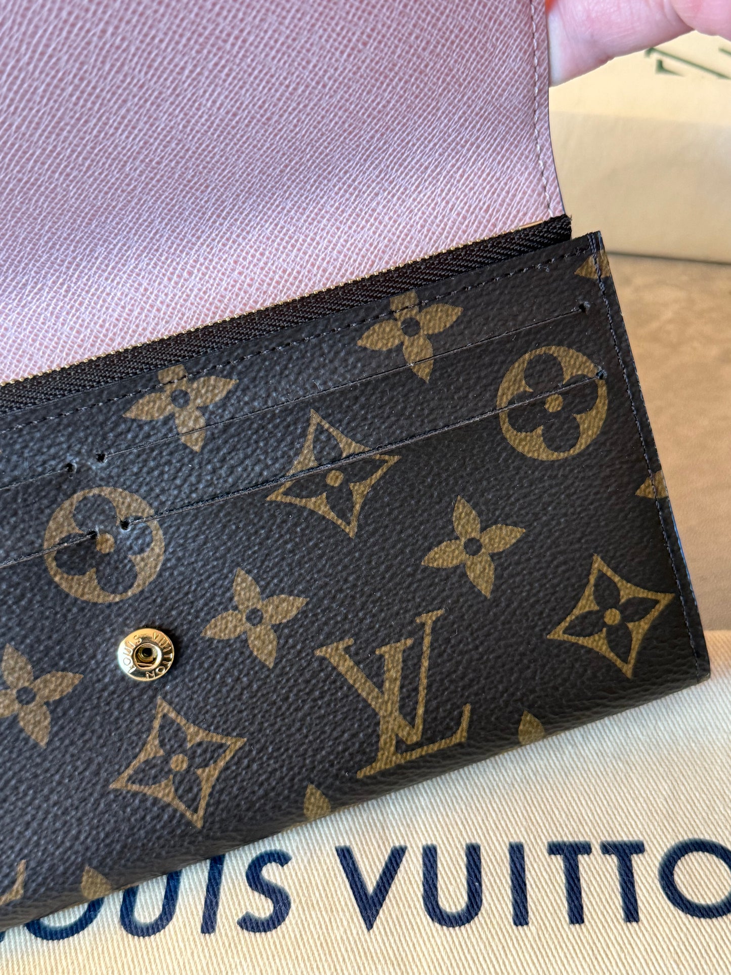 LV Emilie Bloom Wallet