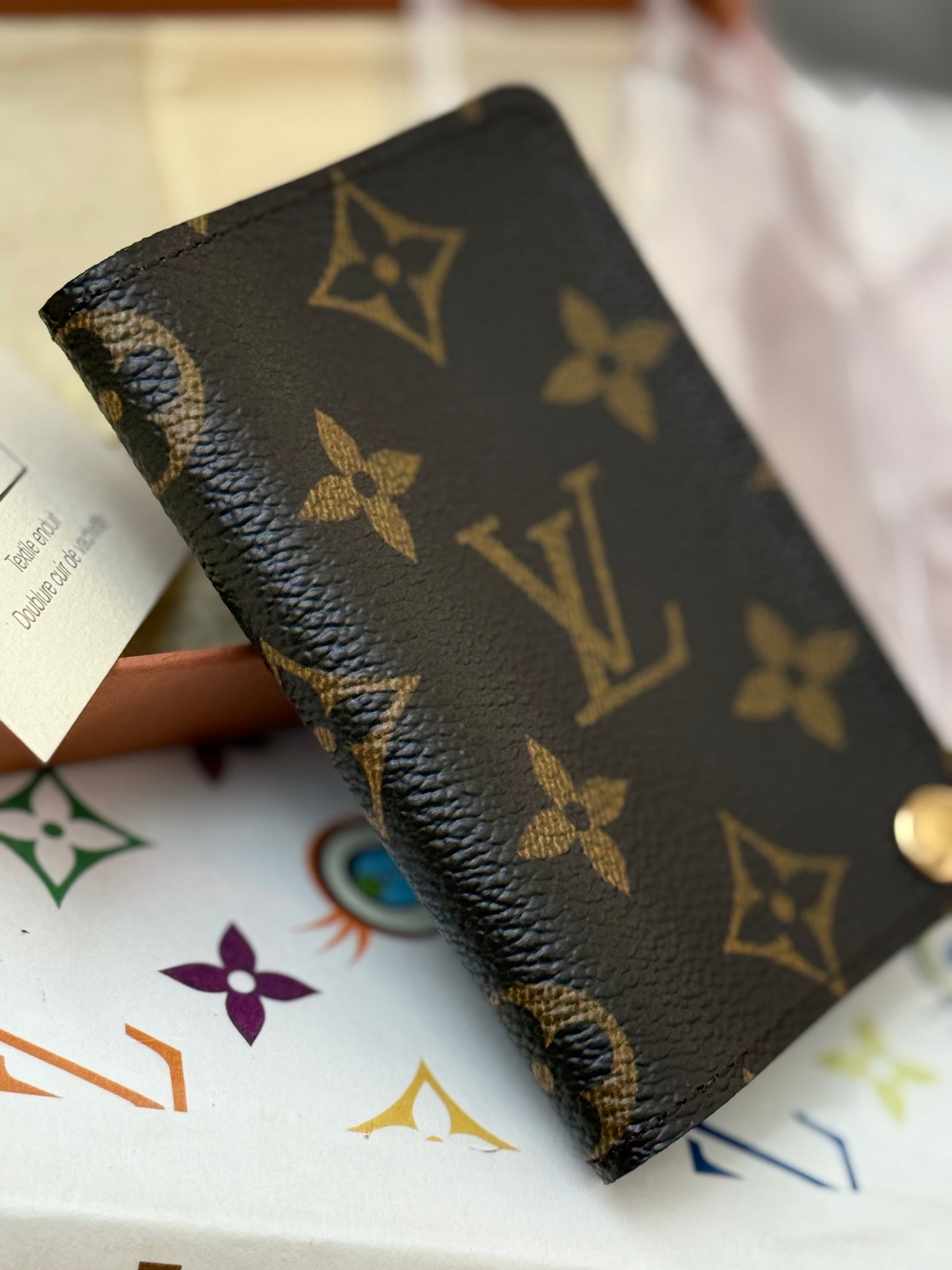 LV Porte Pression Card Holder