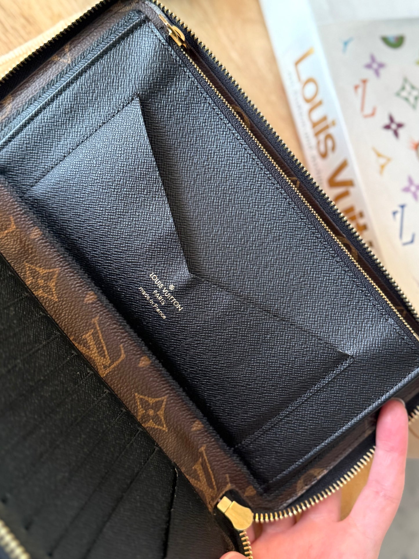 LV Daily Organizer Noir