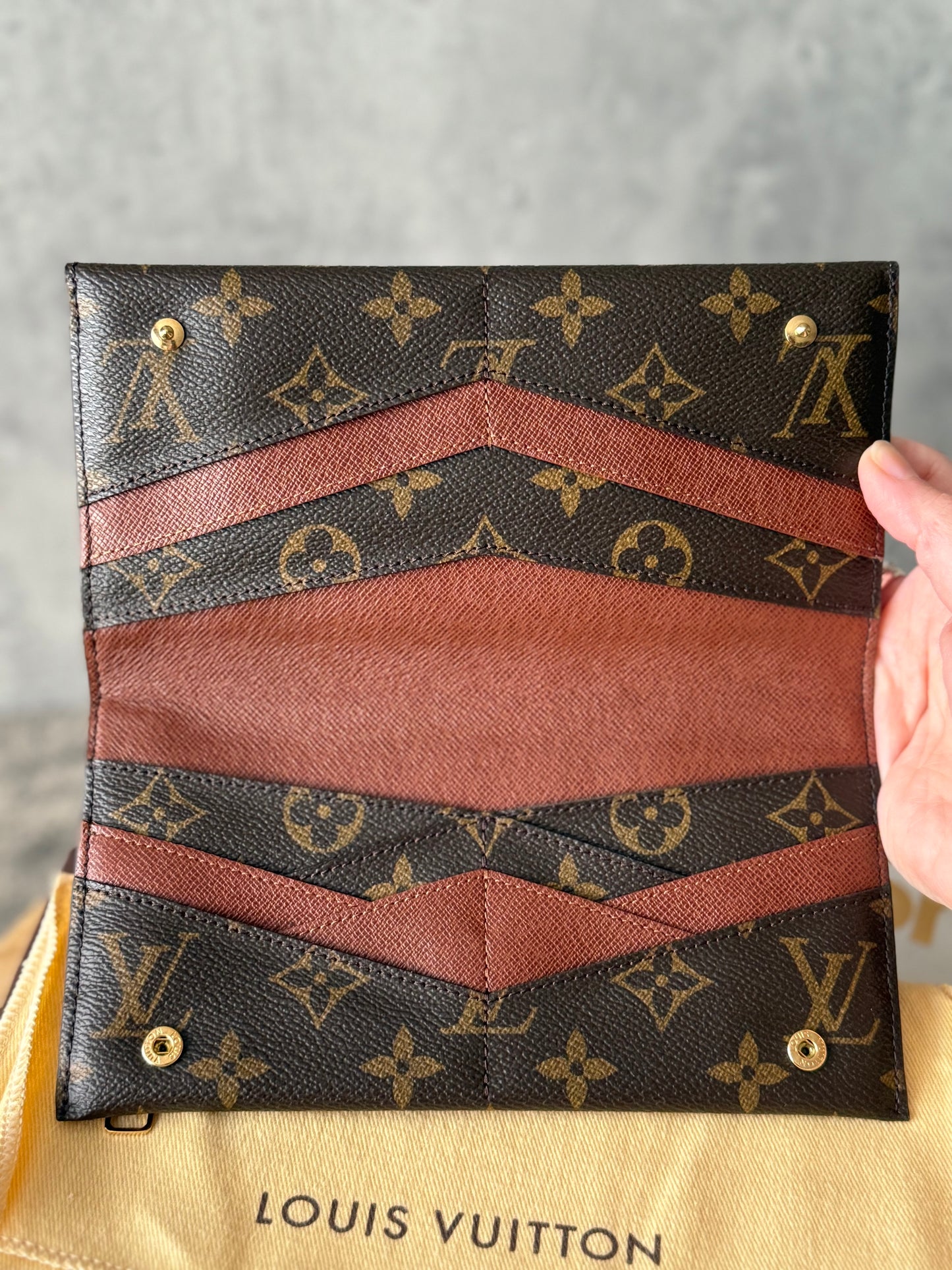 LV Origami Long Wallet