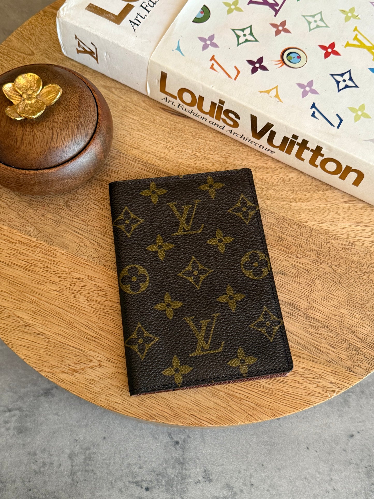 LV Passport Holder Monogram