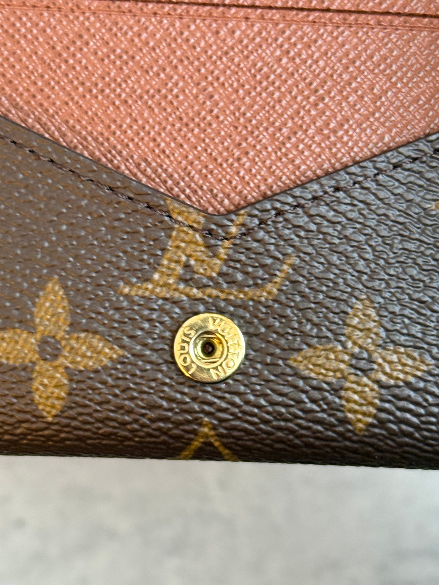 LV Envelope Business Card Holder