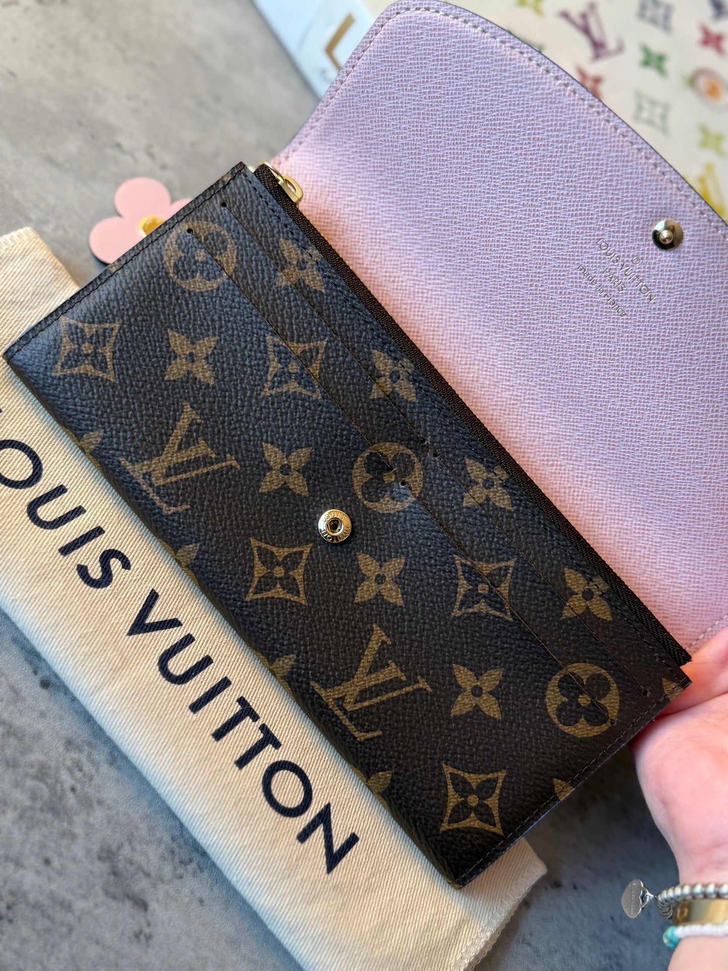 LV Emilie Bloom Wallet