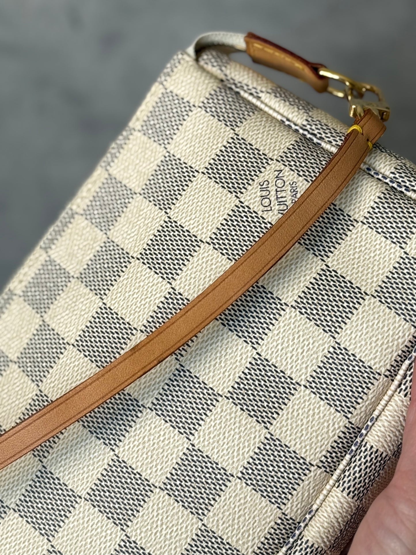 LV Damier Azur Pochette Accessories