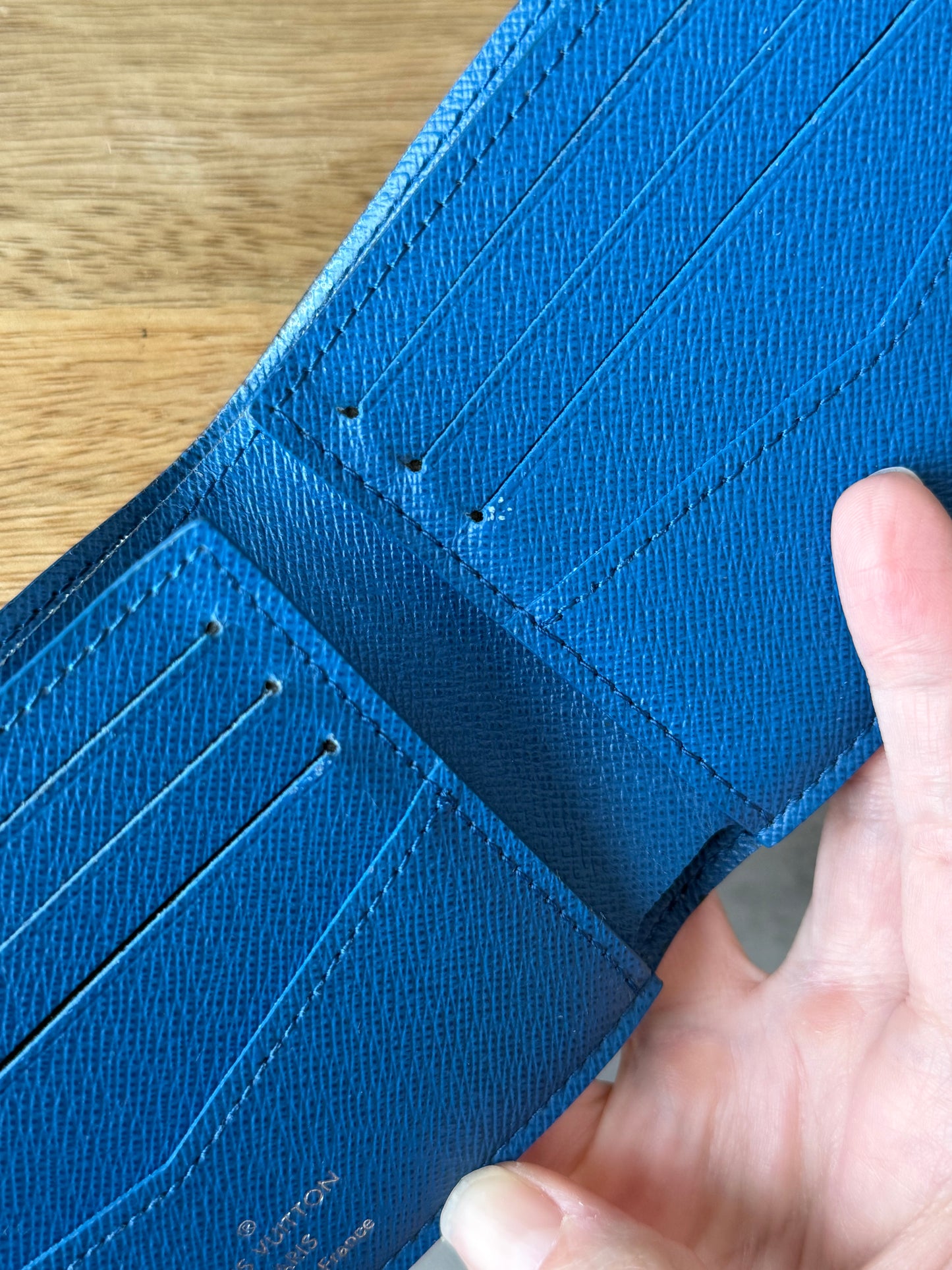 LV Slender Wallet Damier Graphite