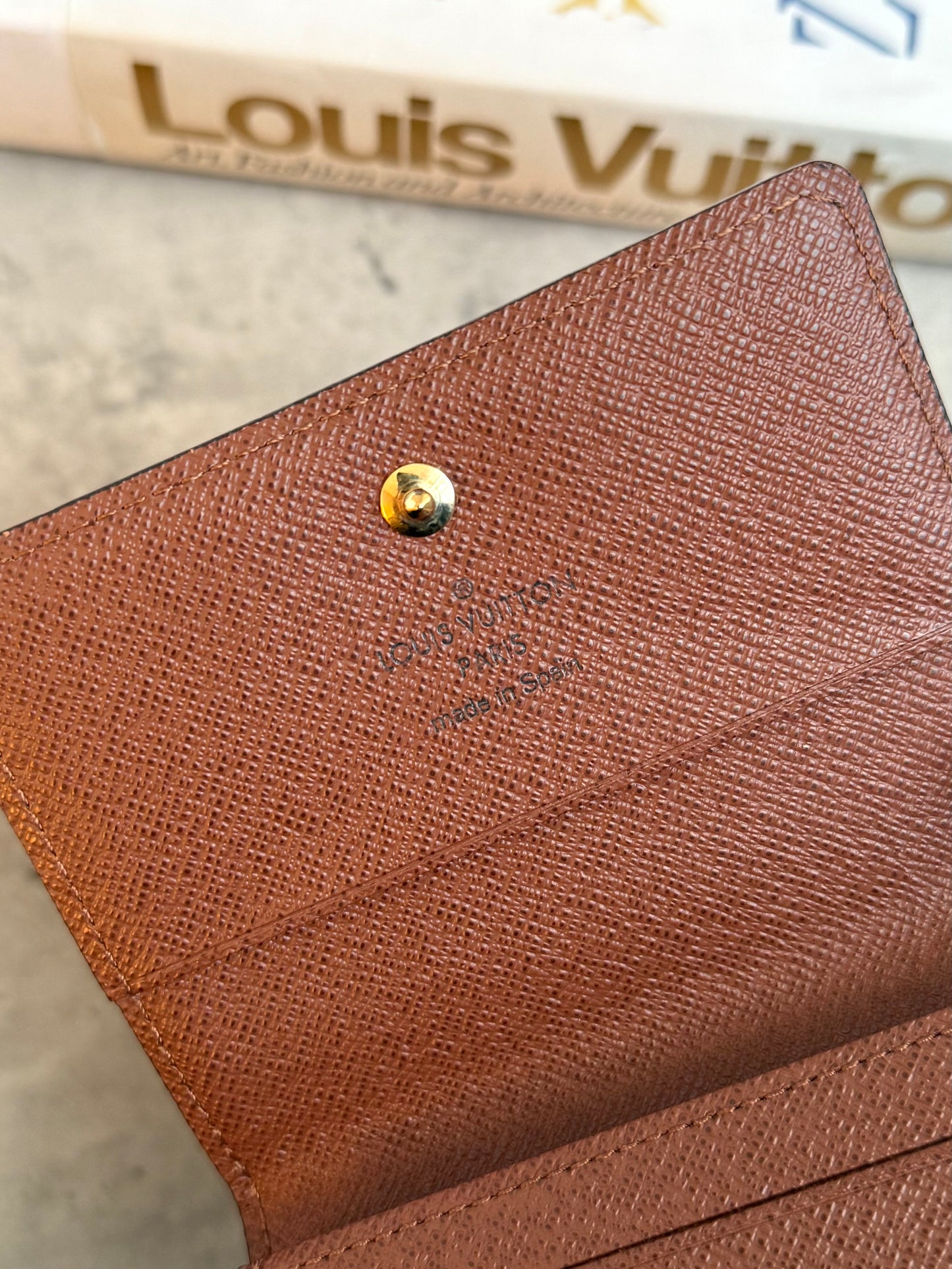 LV Envelope Business Card Holder