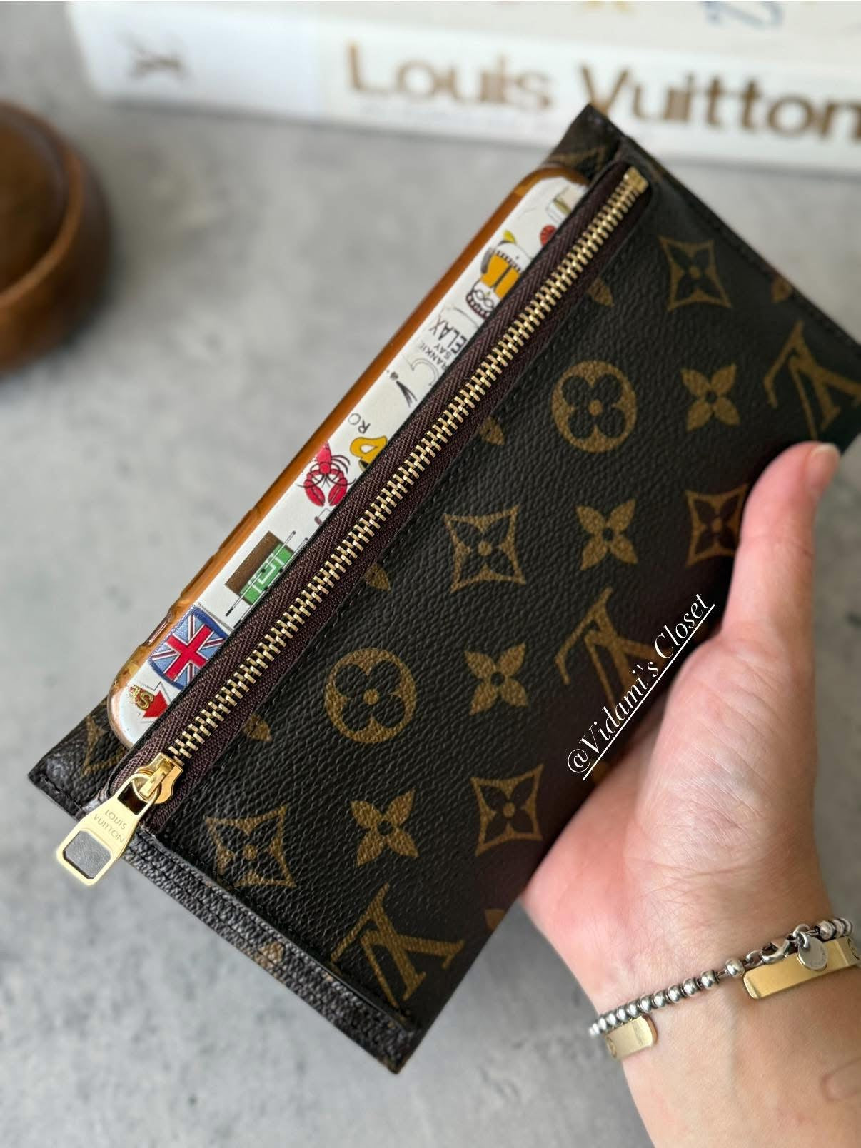LV Origami Long Wallet