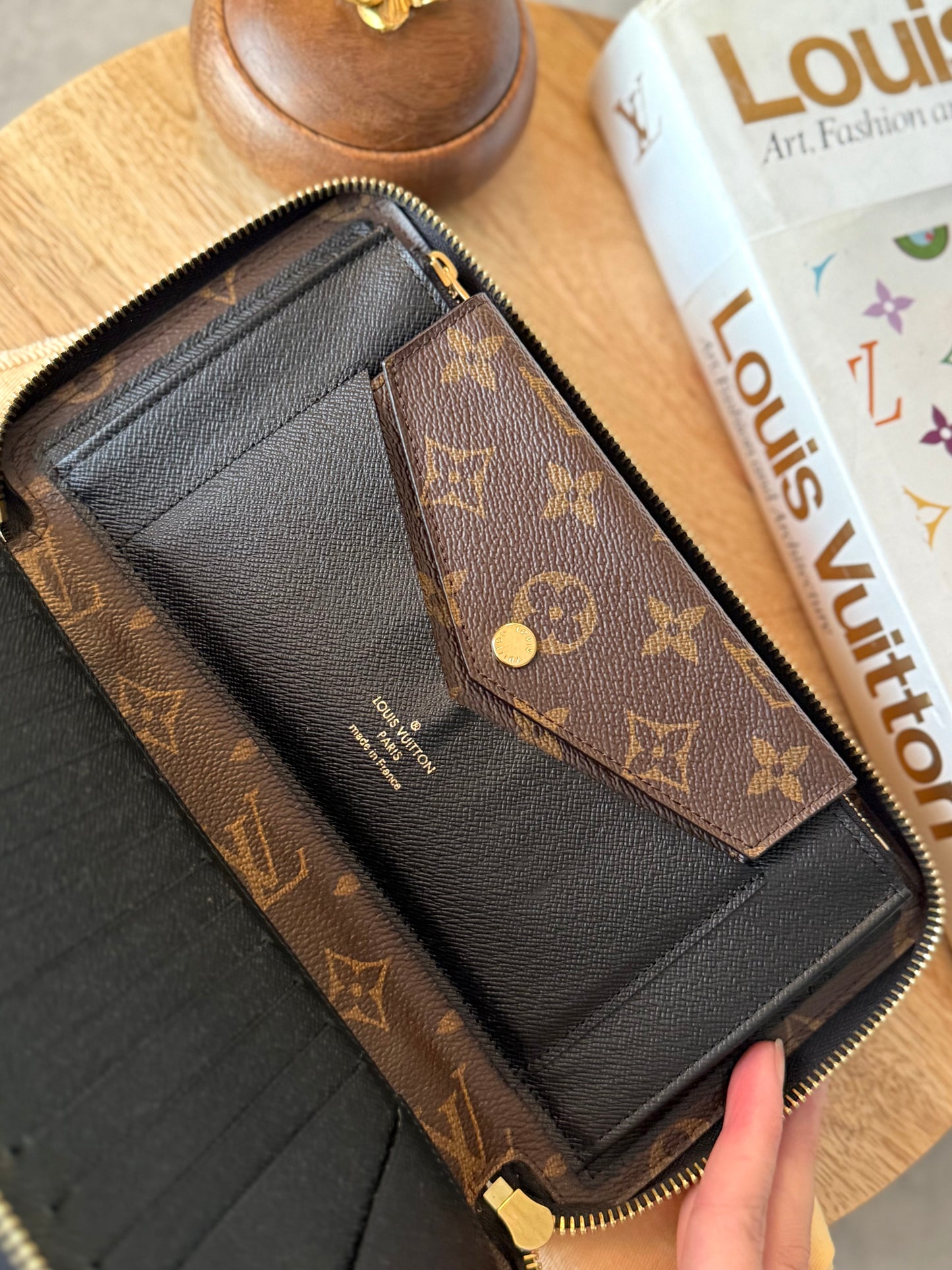 LV Daily Organizer Noir