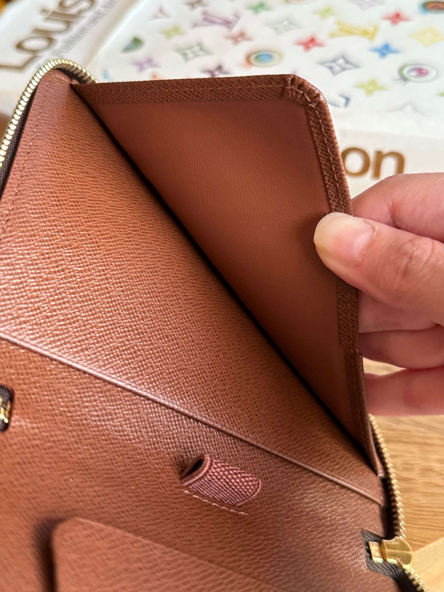 LV Zippy Passport Monogram