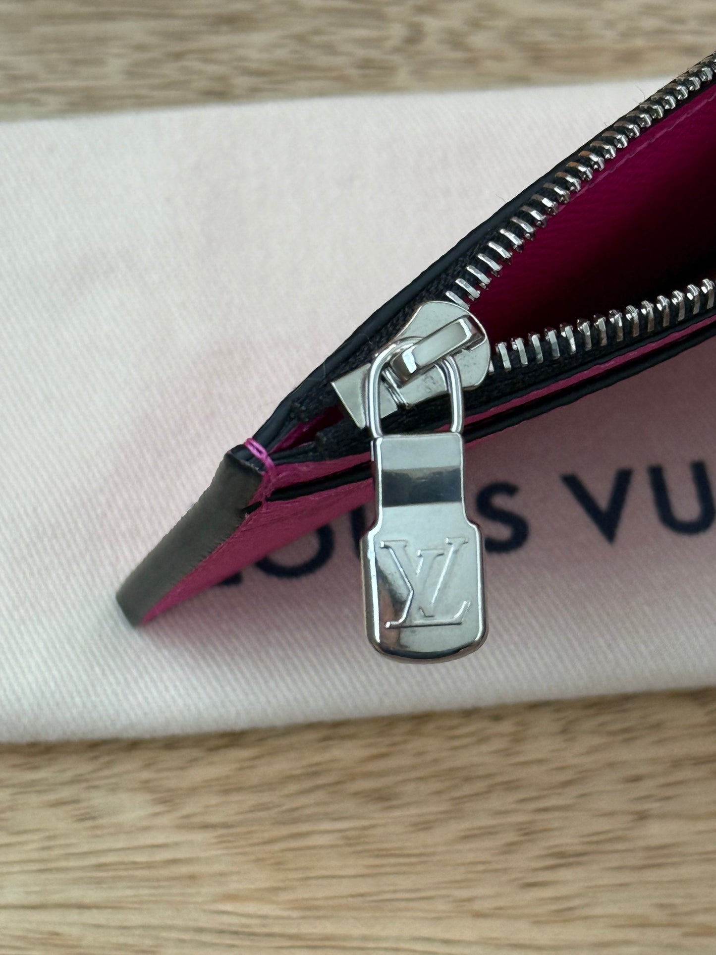 LV Taigarama Pink Coin Wallet