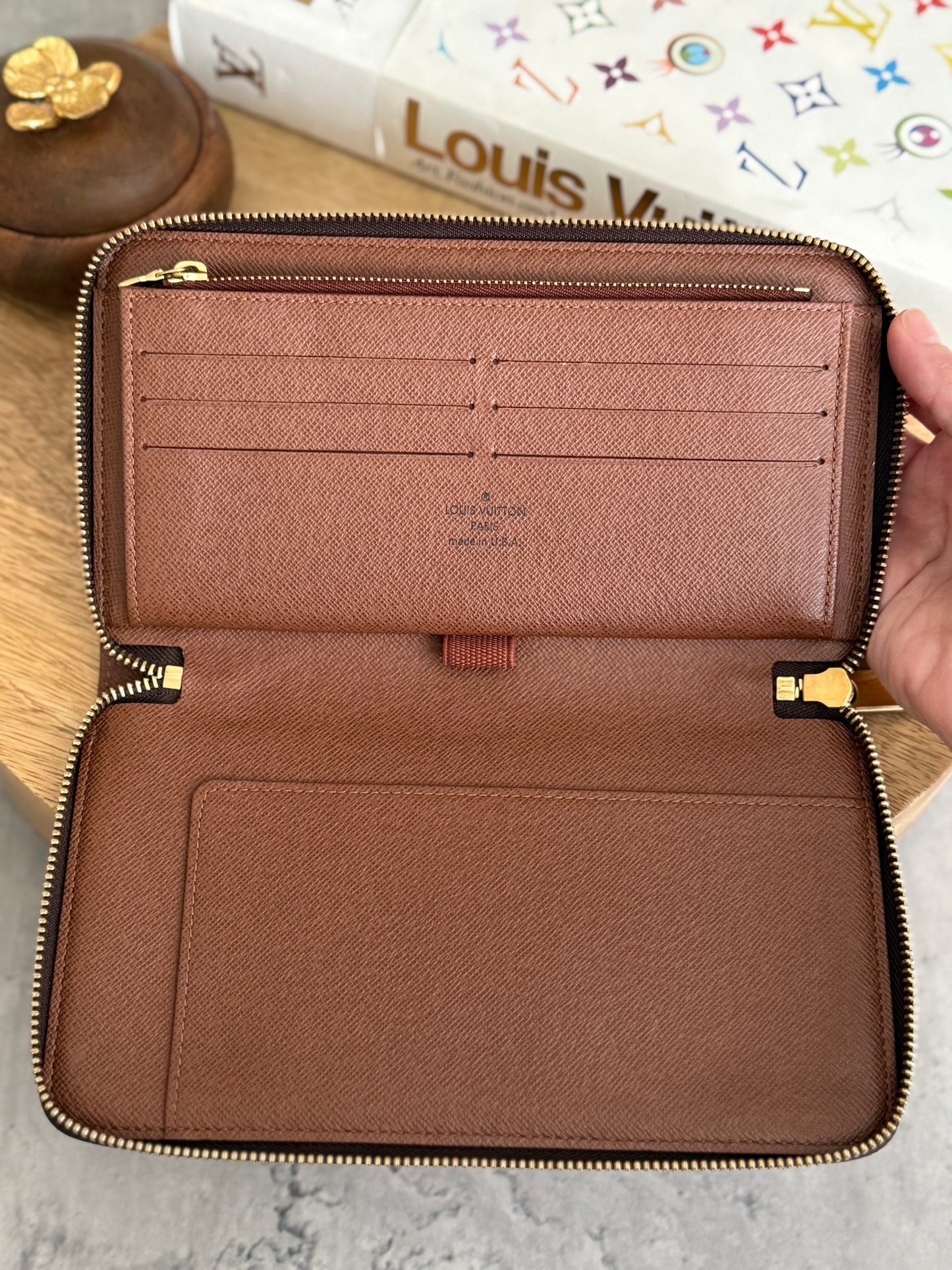 LV Zippy Organizer Monogram