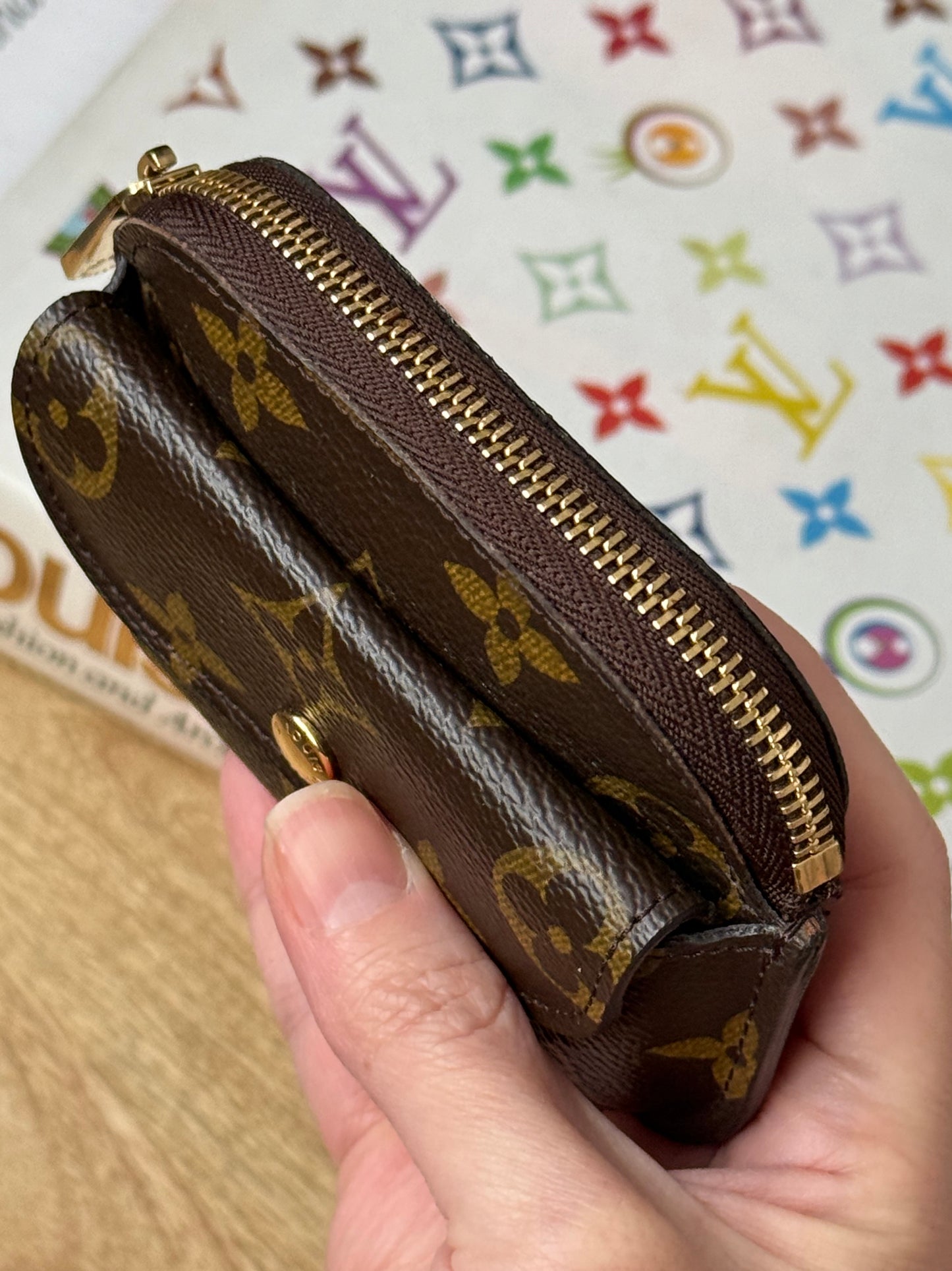LV Schilling Coin Pouch