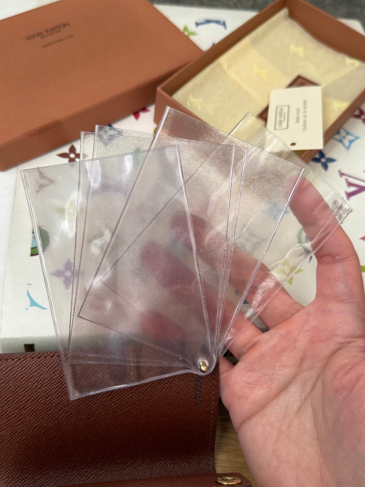 LV Porte Pression Card Holder