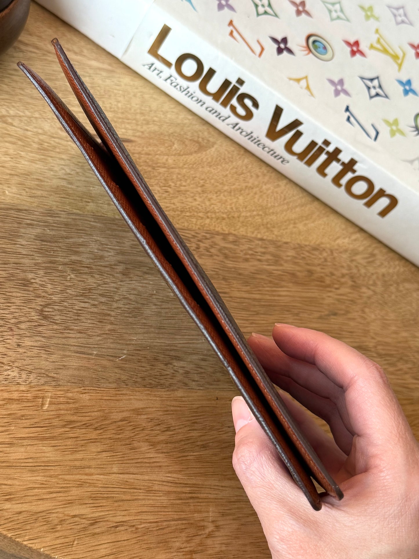 LV Checkbook/Planner Cover