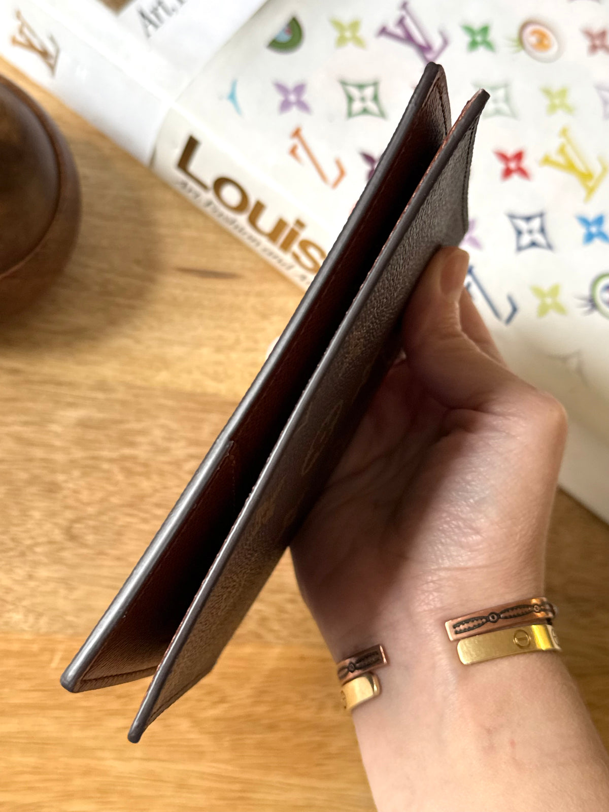LV Passport Holder Monogram