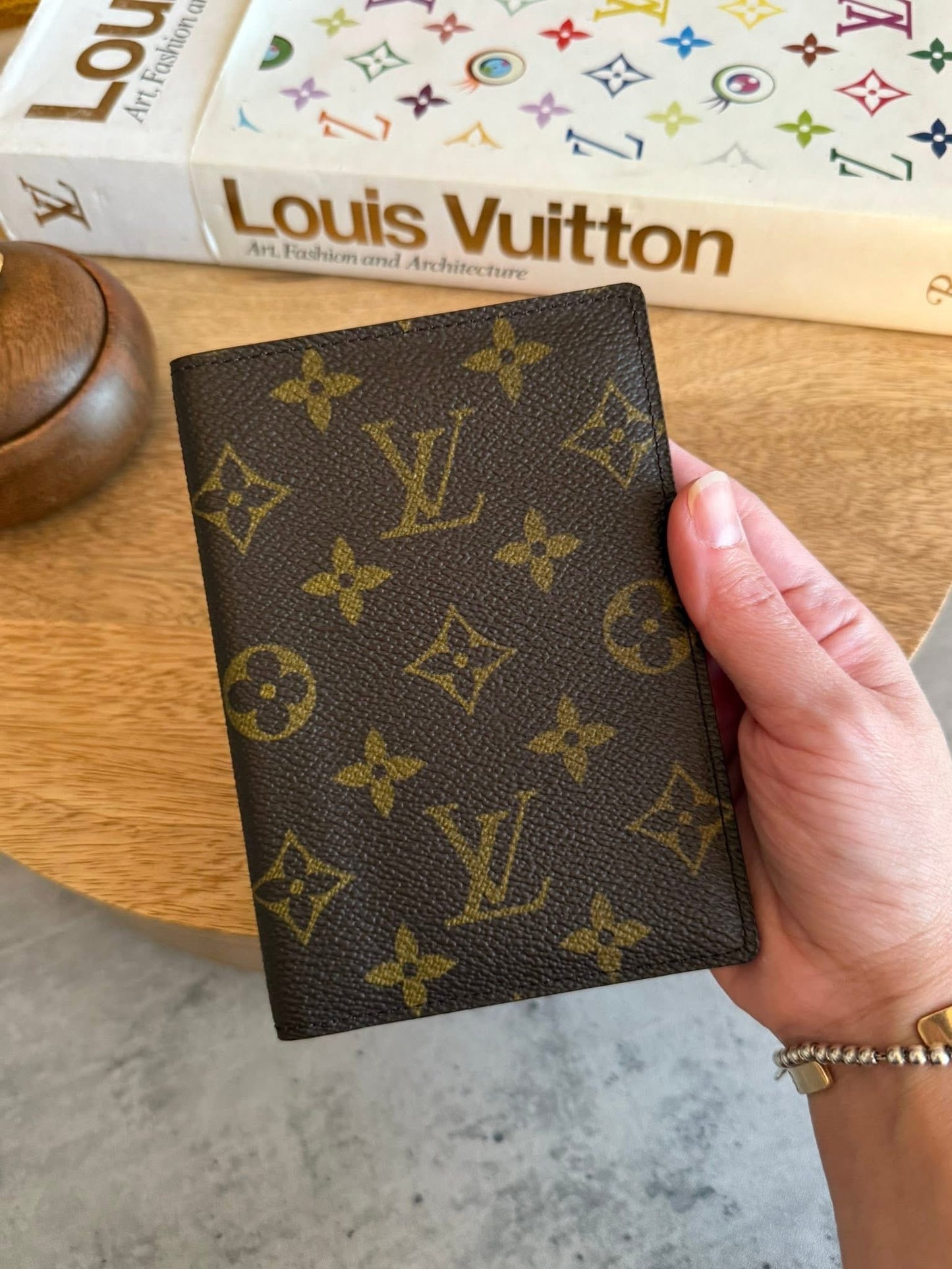 LV Passport Holder Monogram