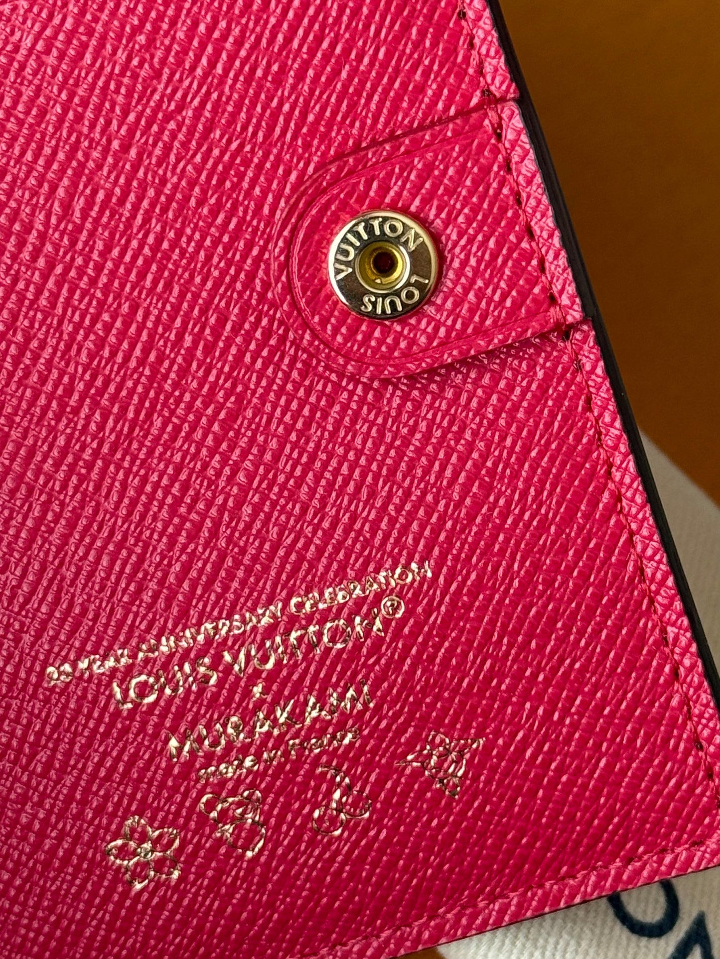 LV x TM Lisa Wallet Cerise