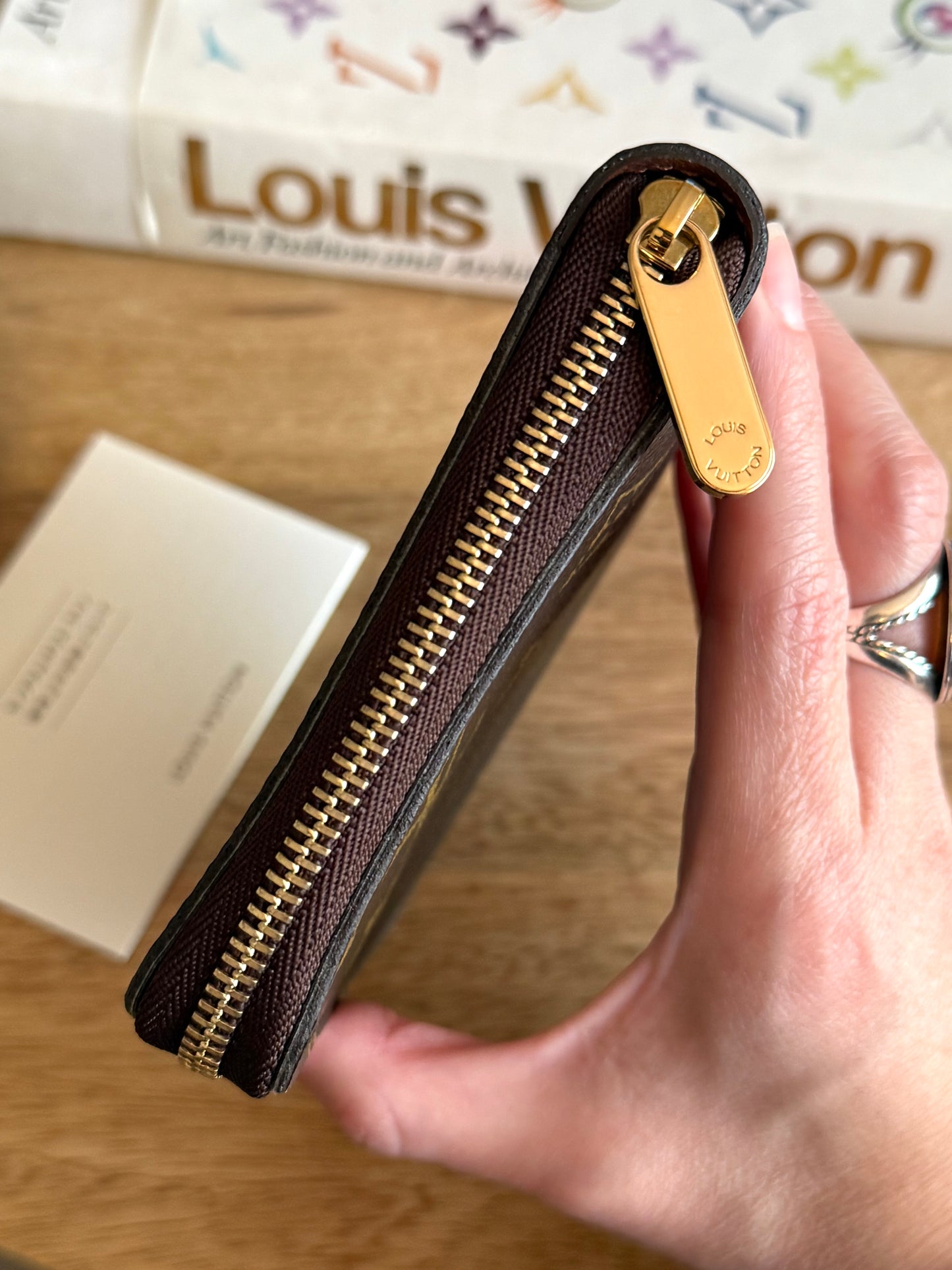 LV Zippy Passport Monogram