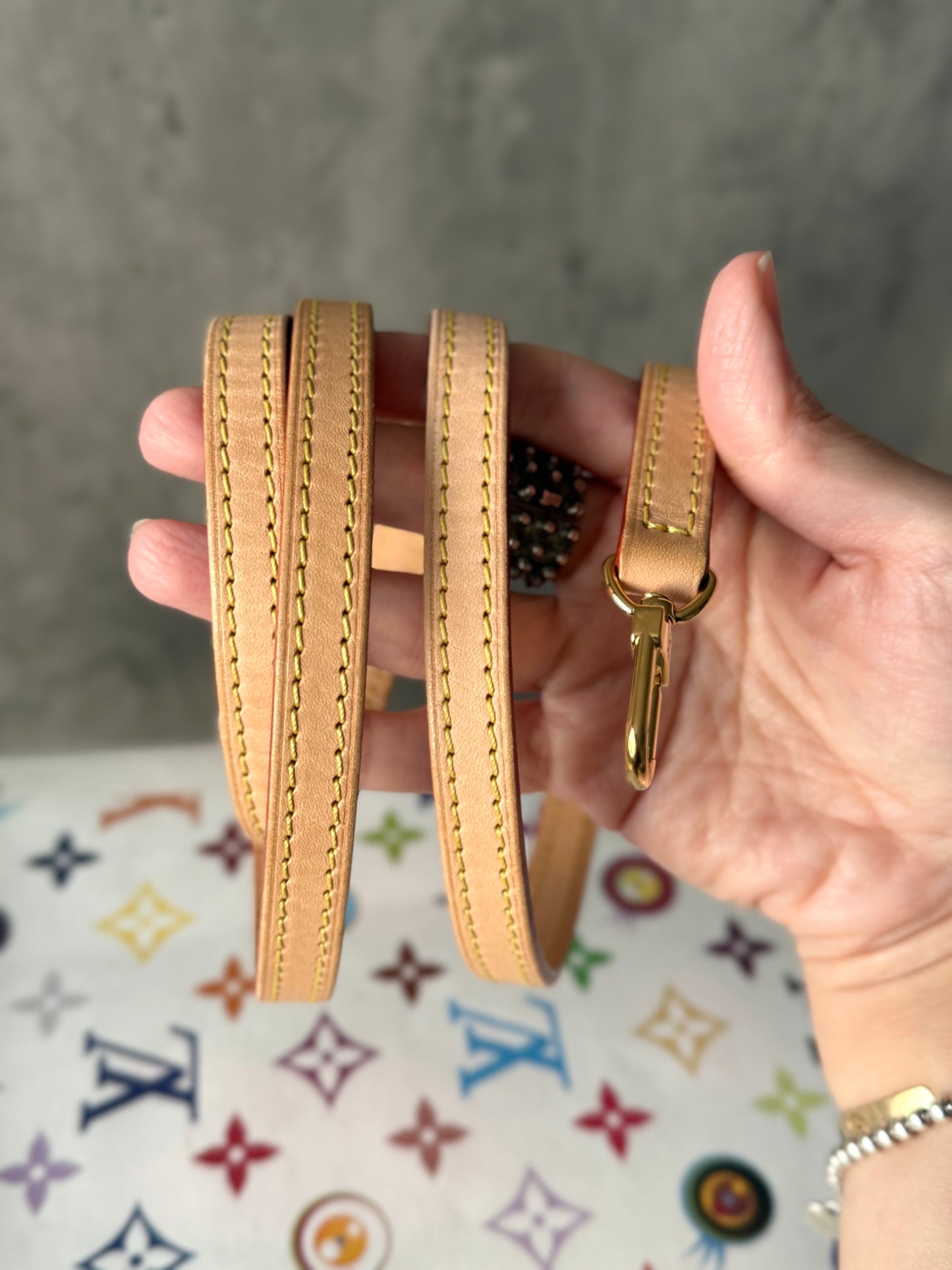 LV Vachetta Strap