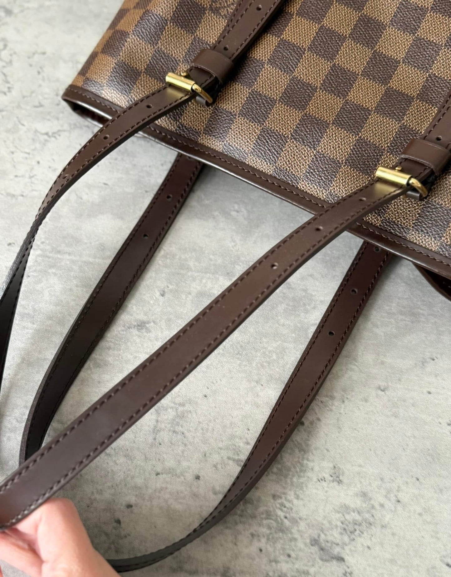 LV Bucket GM Damier Ebene