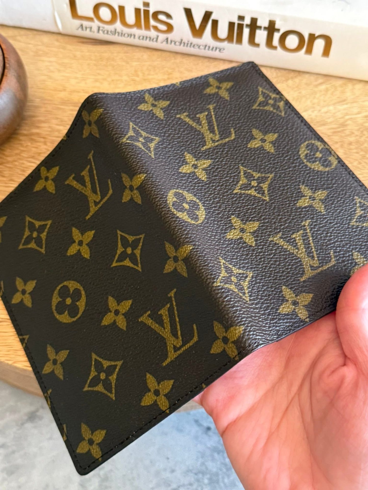 LV Passport Holder Monogram