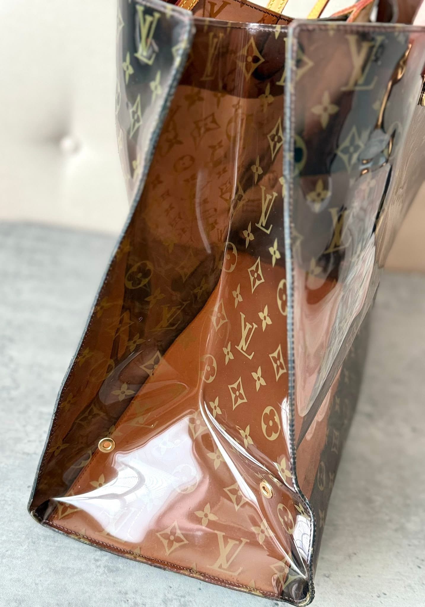 LV Cabas tote vinyl