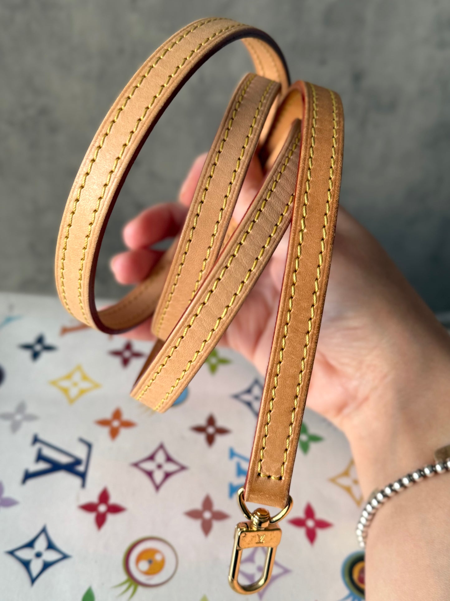 LV Vachetta Strap