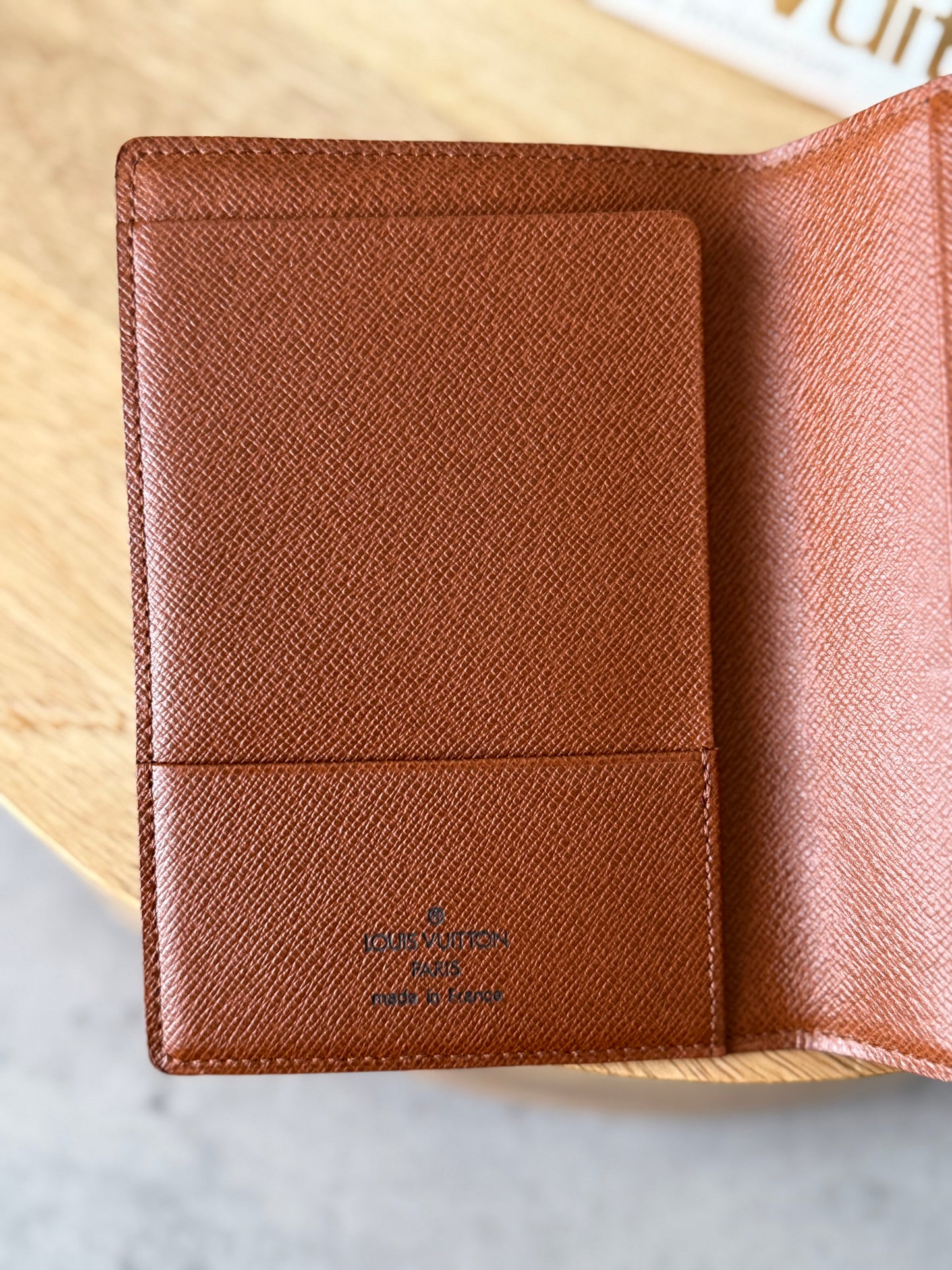 LV Passport Holder