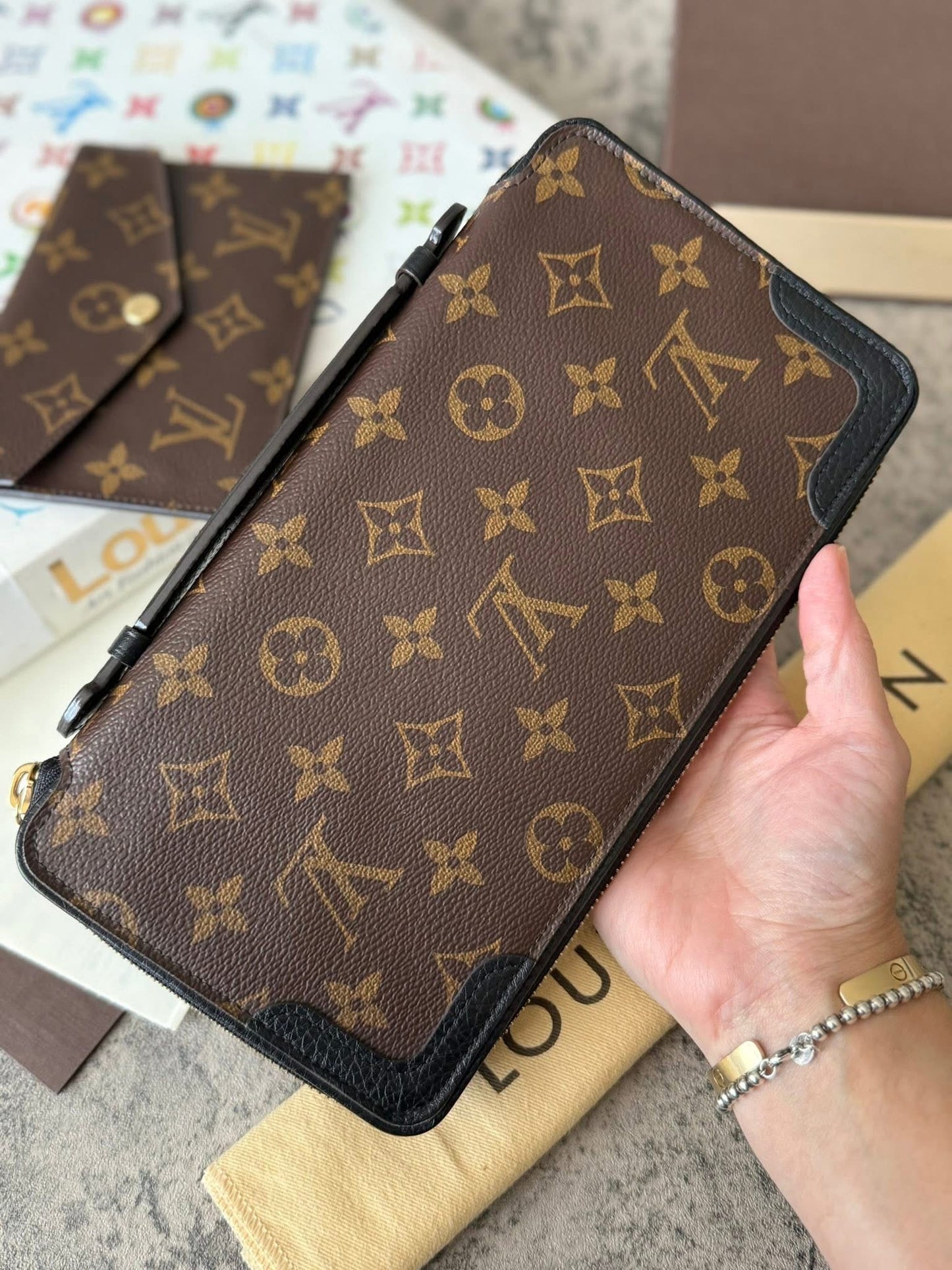 LV Daily Organizer Noir