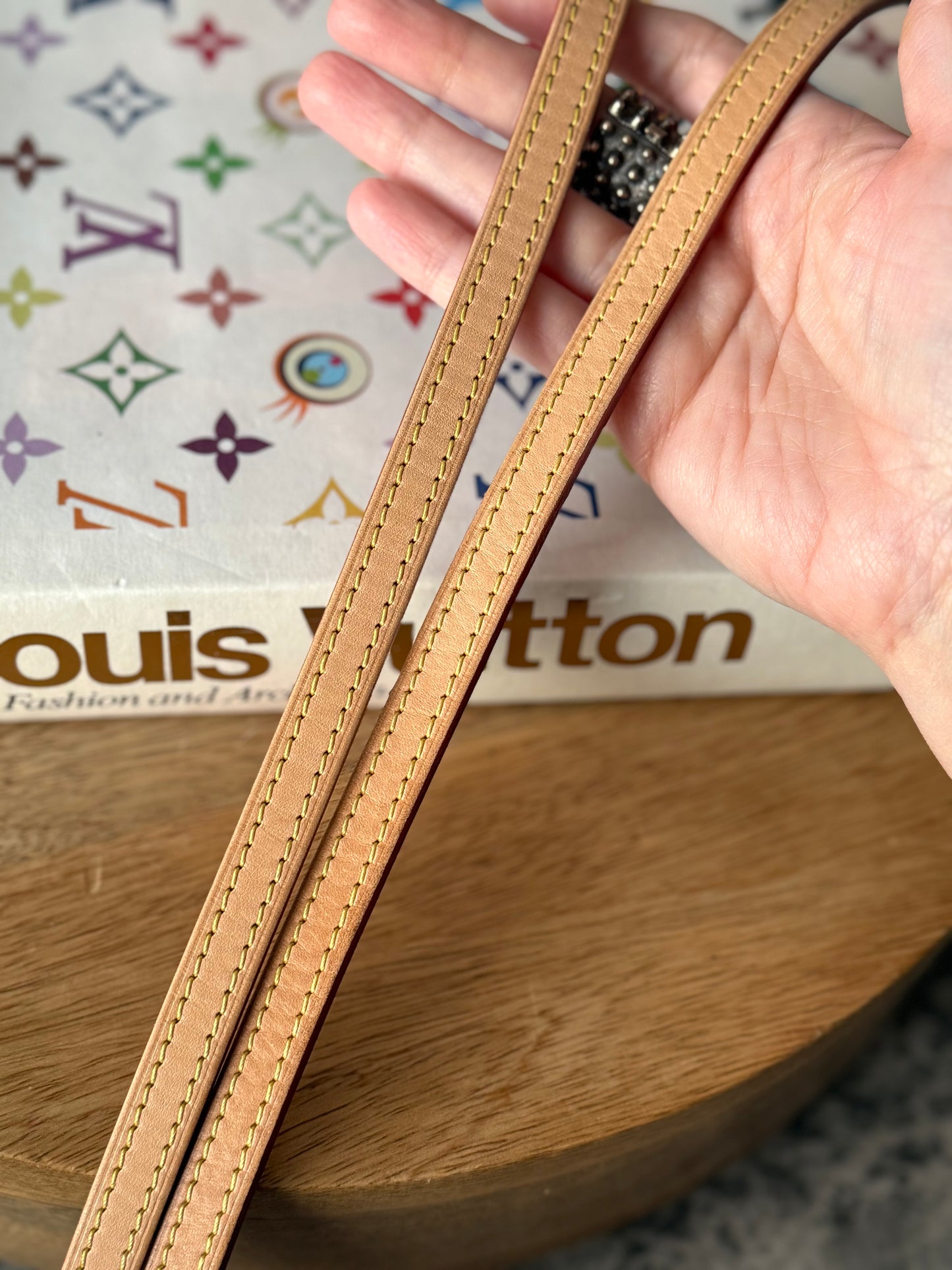 LV Vachetta Strap