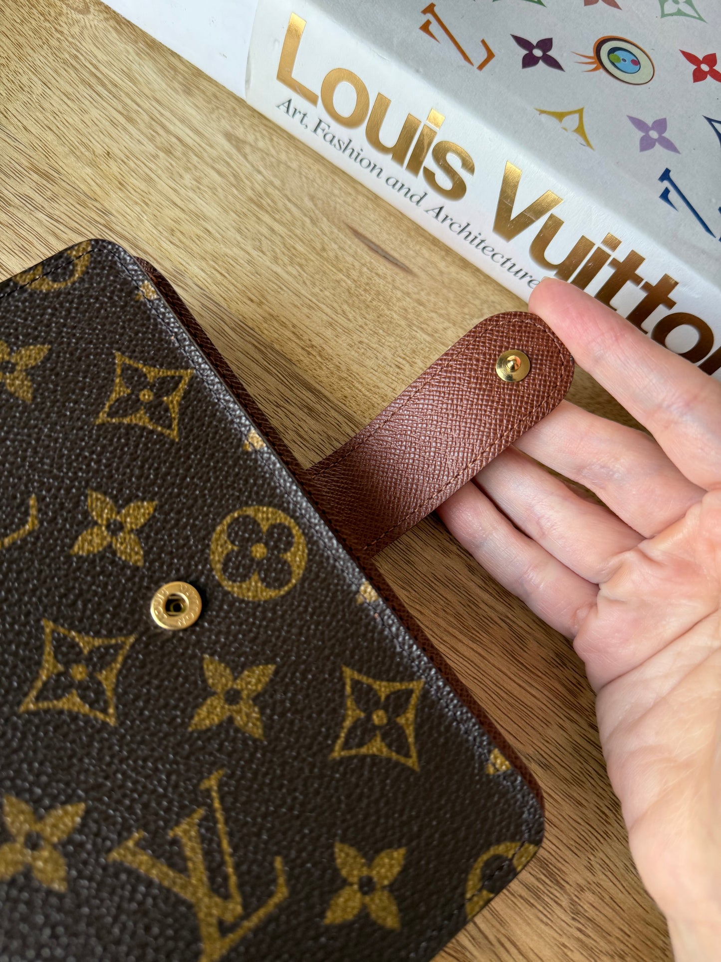 LV Porte Papier Wallet