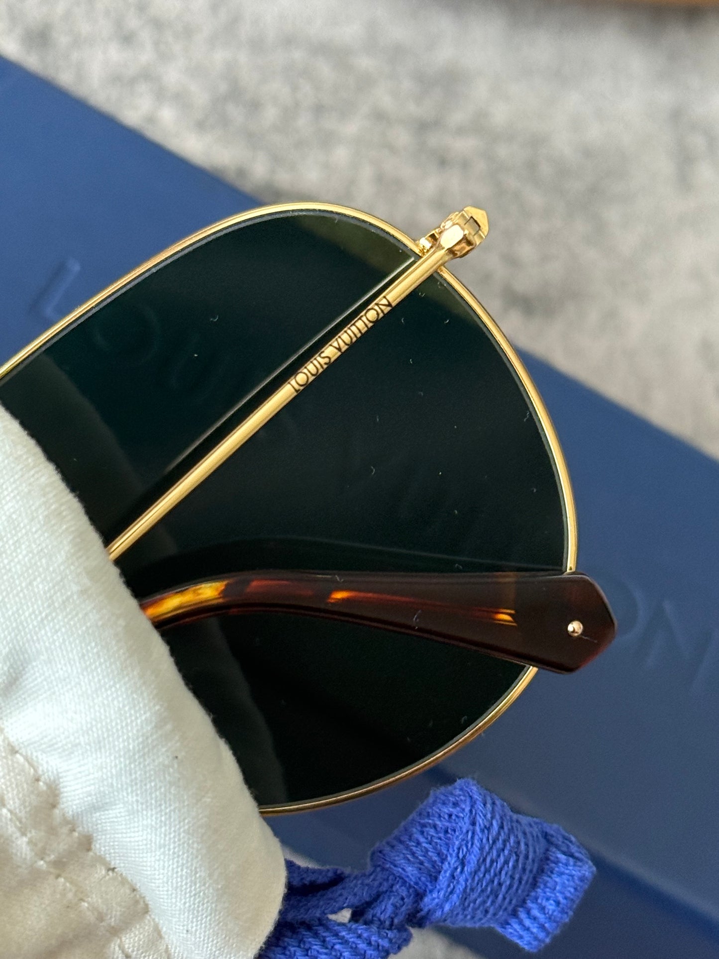 LV Cesar Pilot Aviator Sunglasses