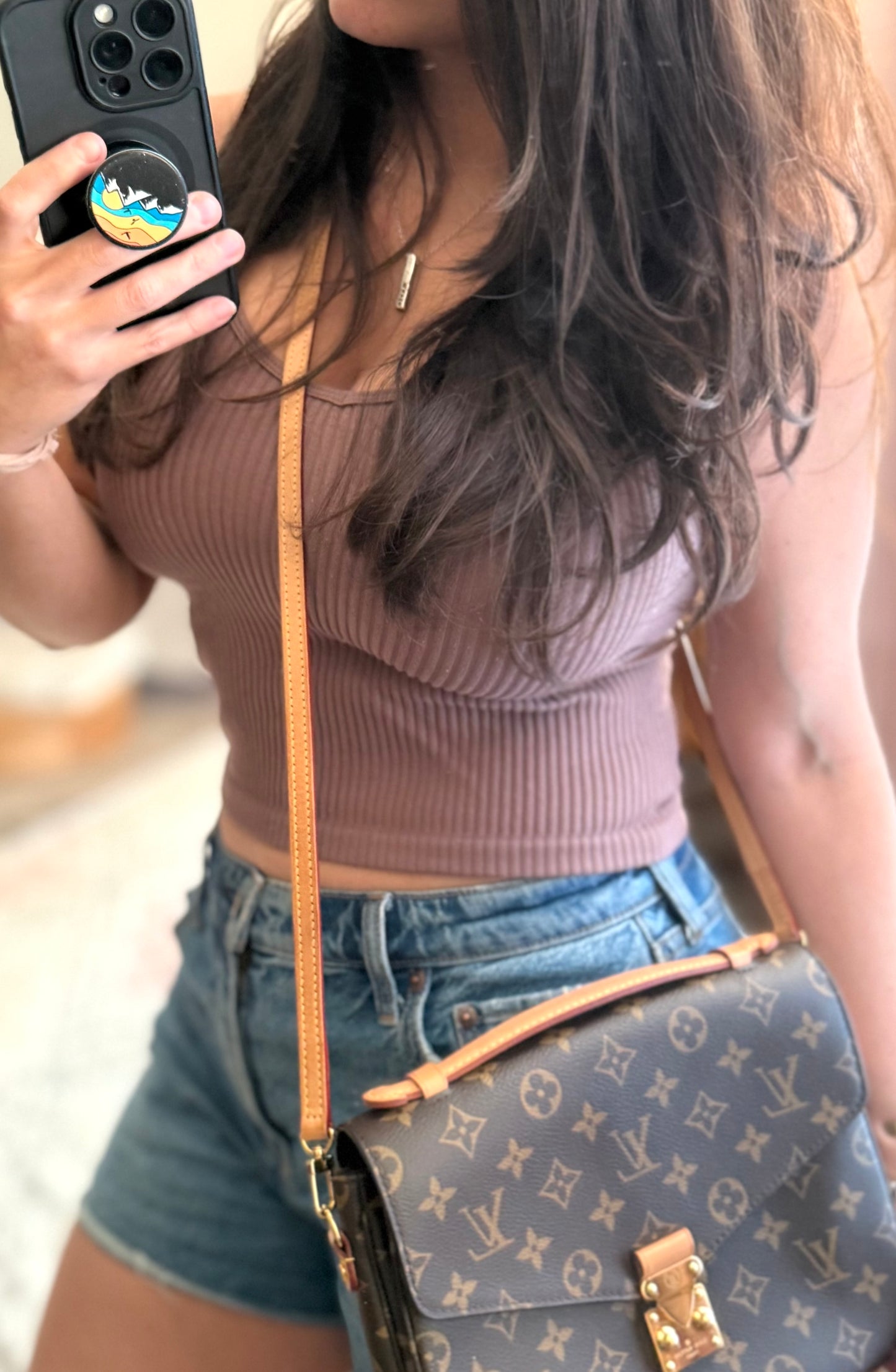 LV Vachetta Strap