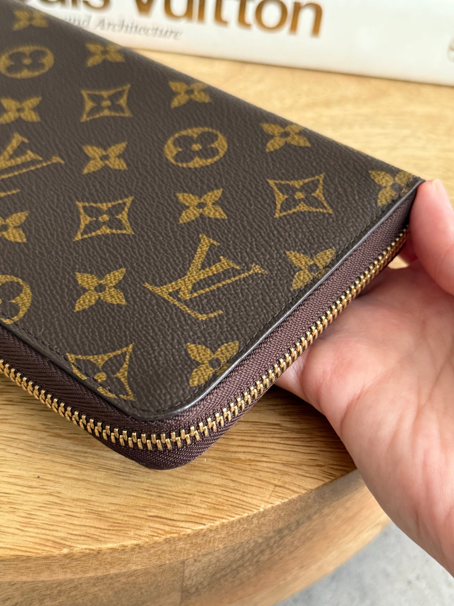 LV Zippy Organizer Monogram