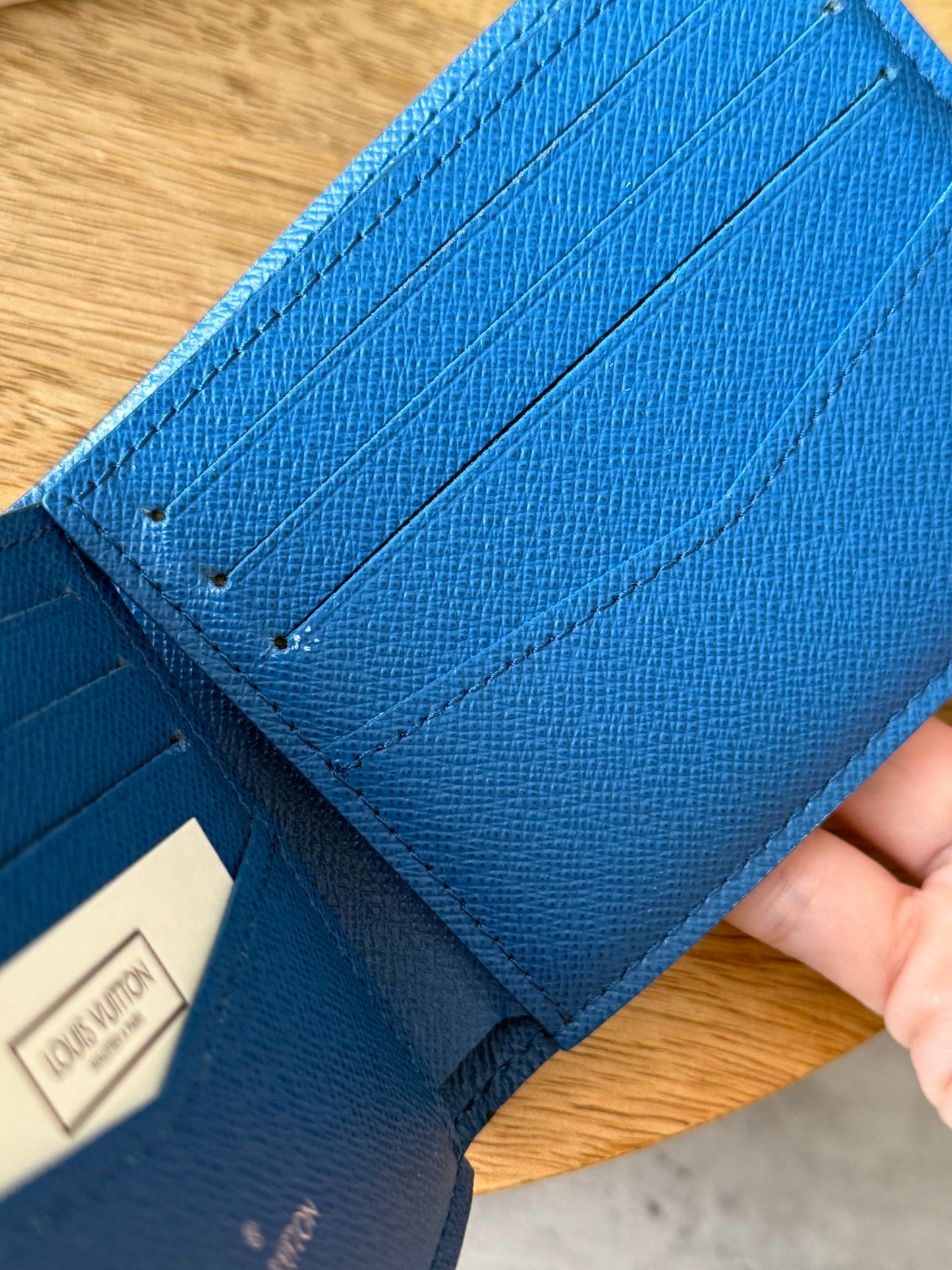 LV Slender Wallet Damier Graphite