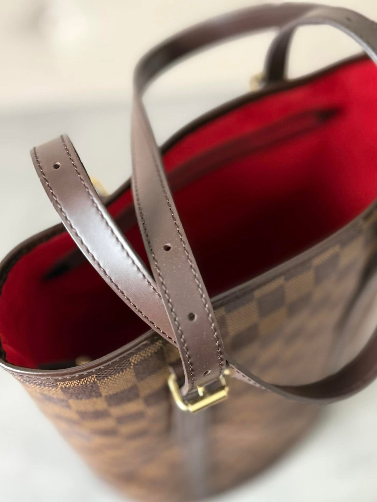 LV Bucket GM Damier Ebene