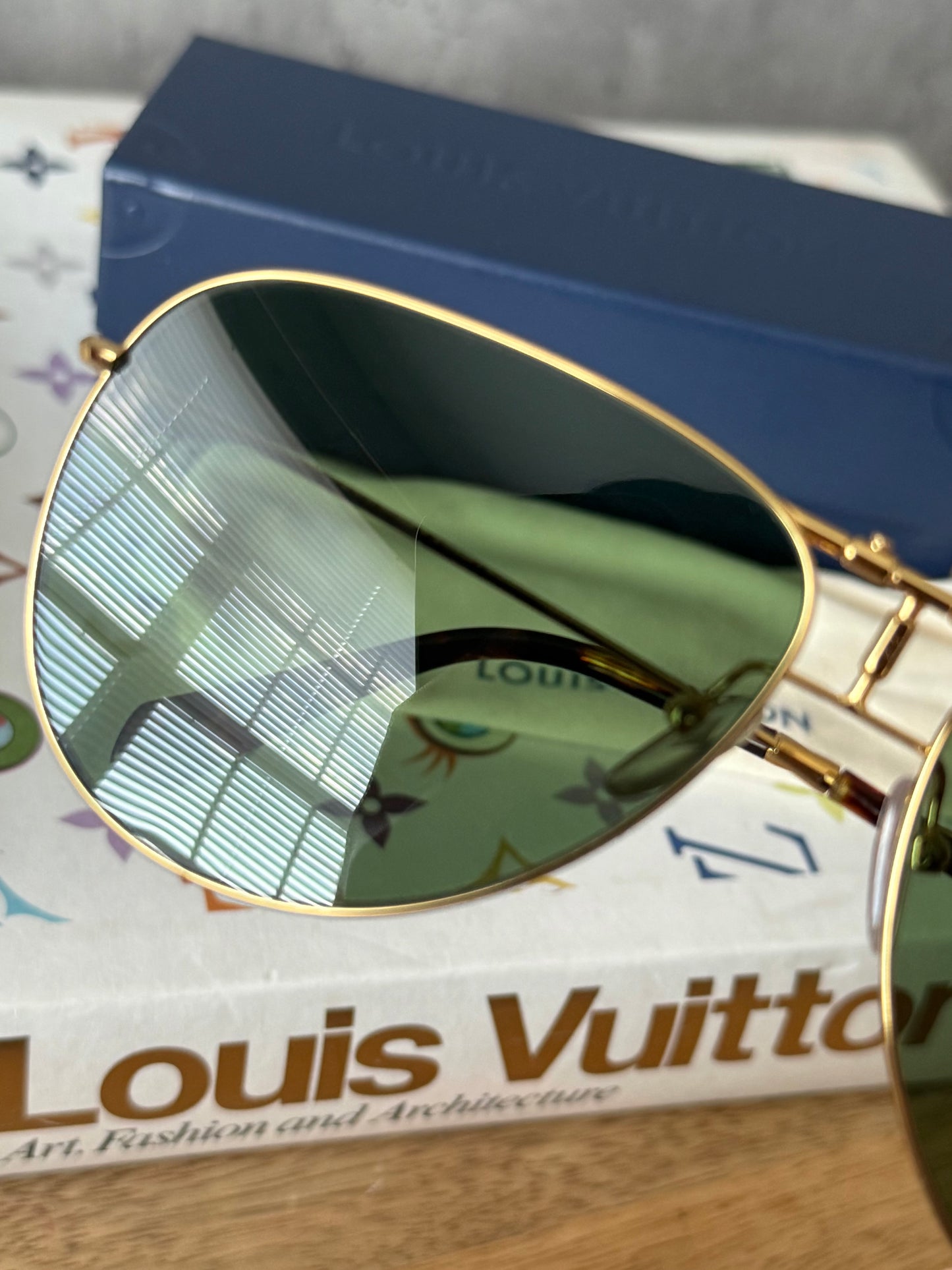 LV Cesar Pilot Aviator Sunglasses