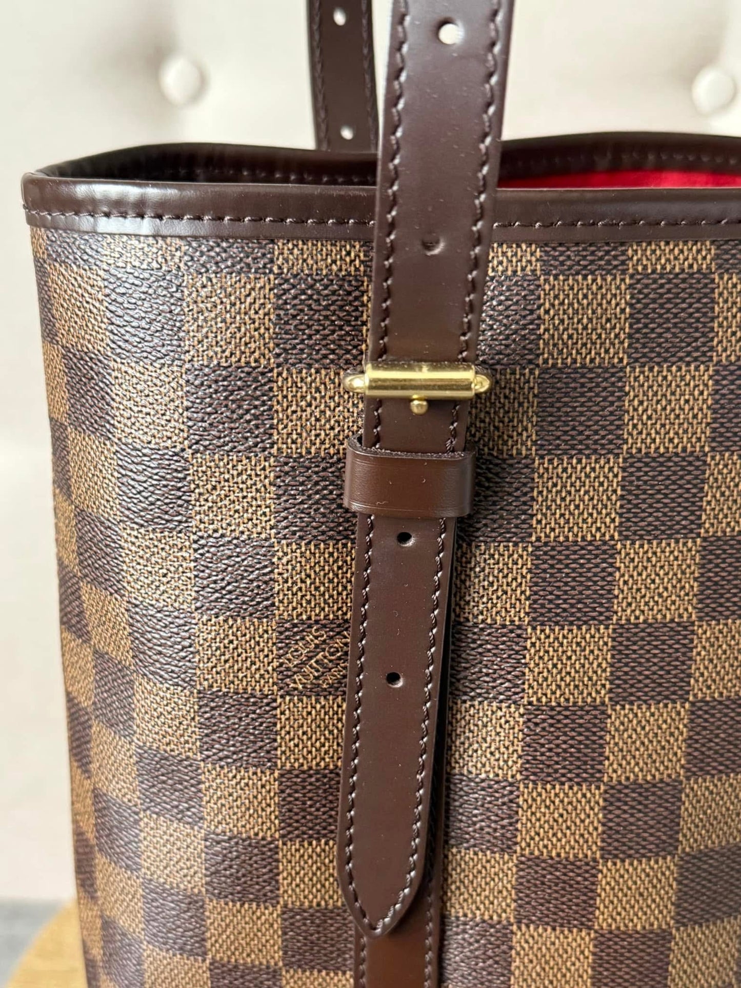 LV Bucket GM Damier Ebene