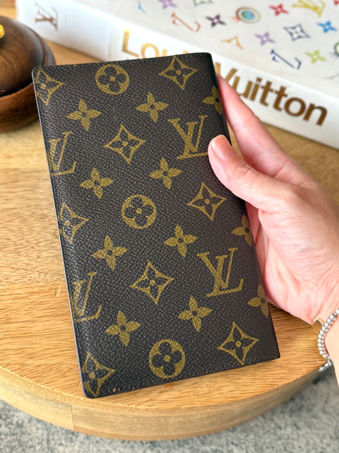 LV Checkbook/Planner Cover