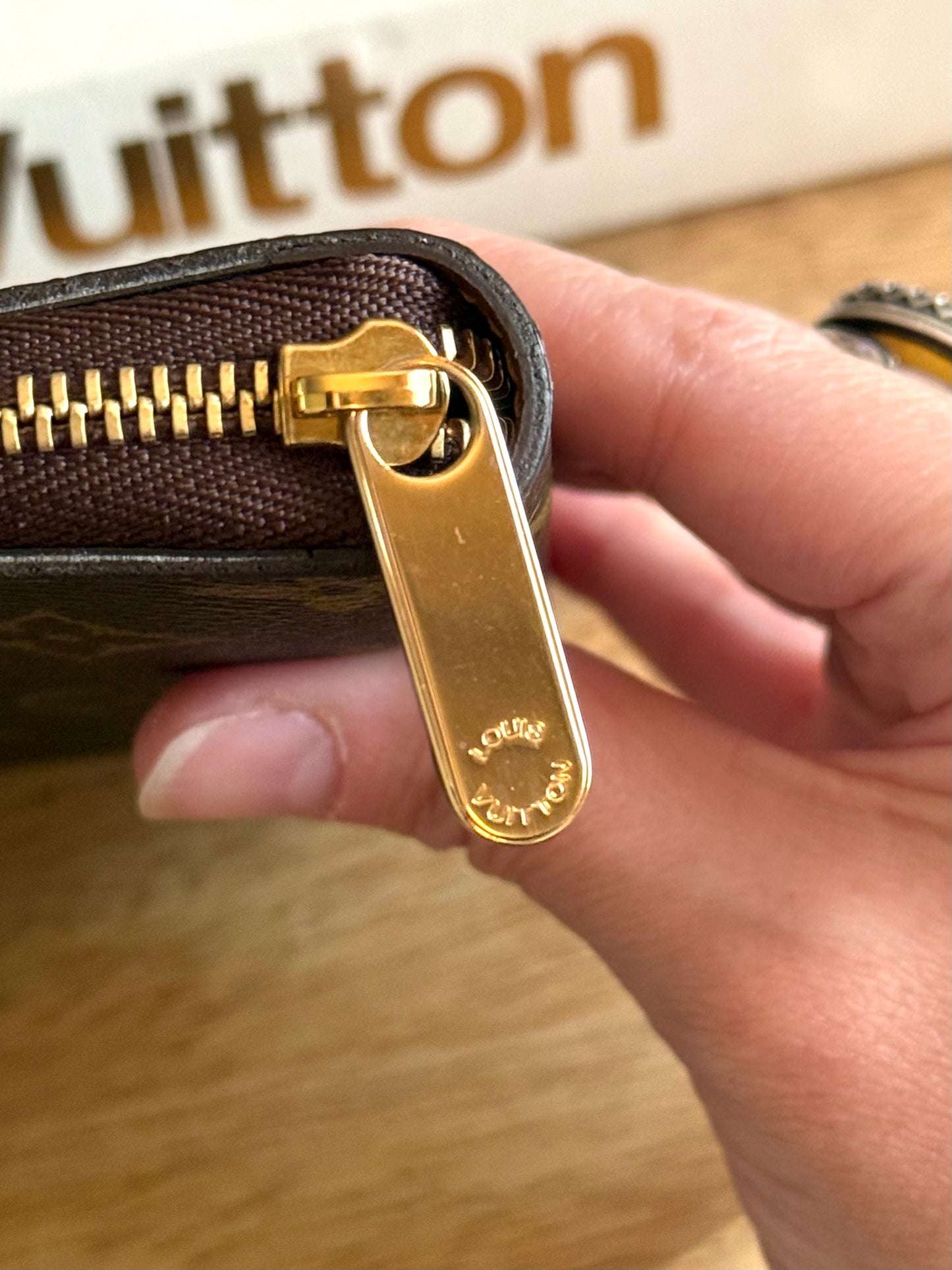 LV Zippy Passport Monogram