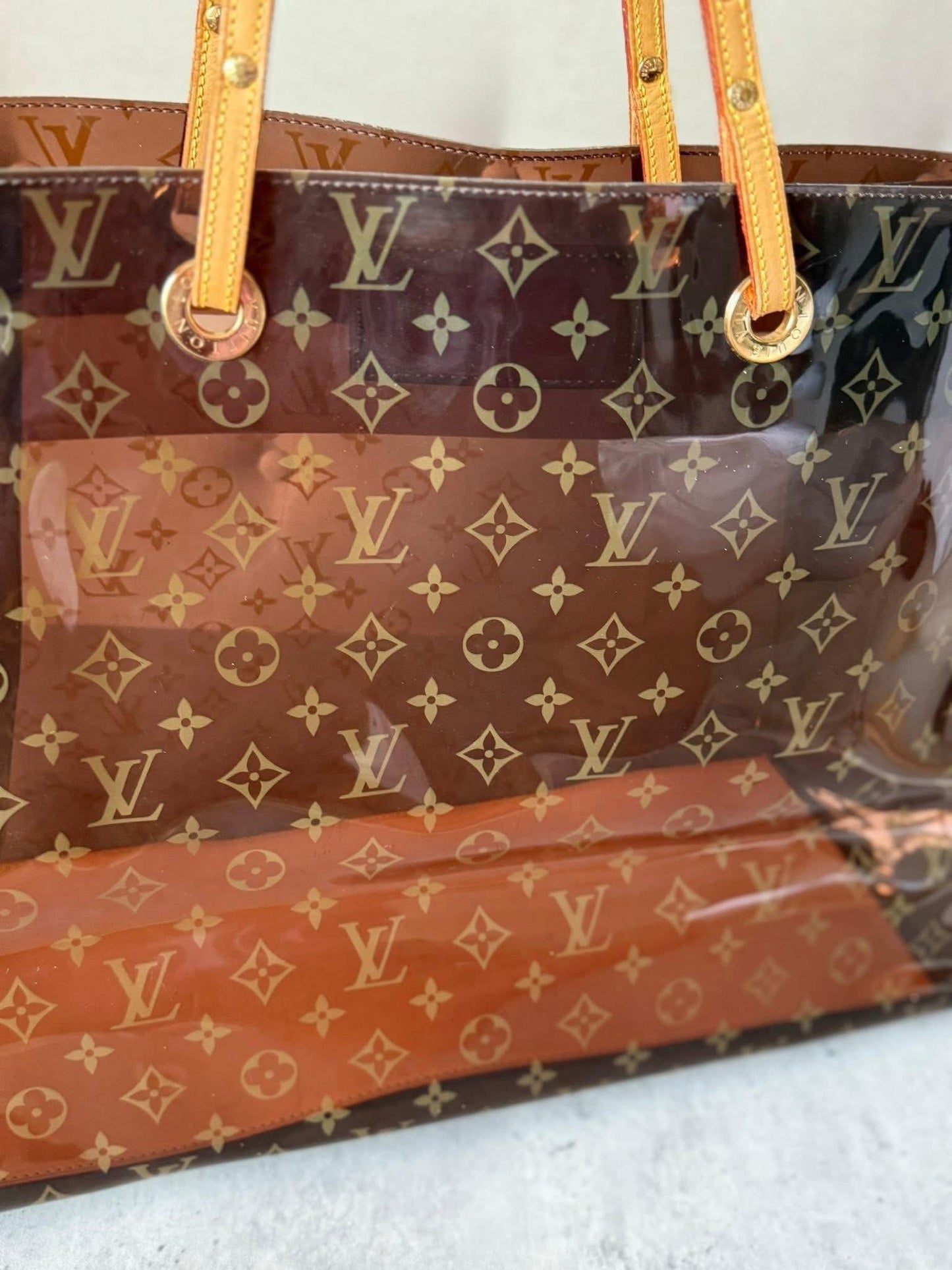 LV Cabas tote vinyl