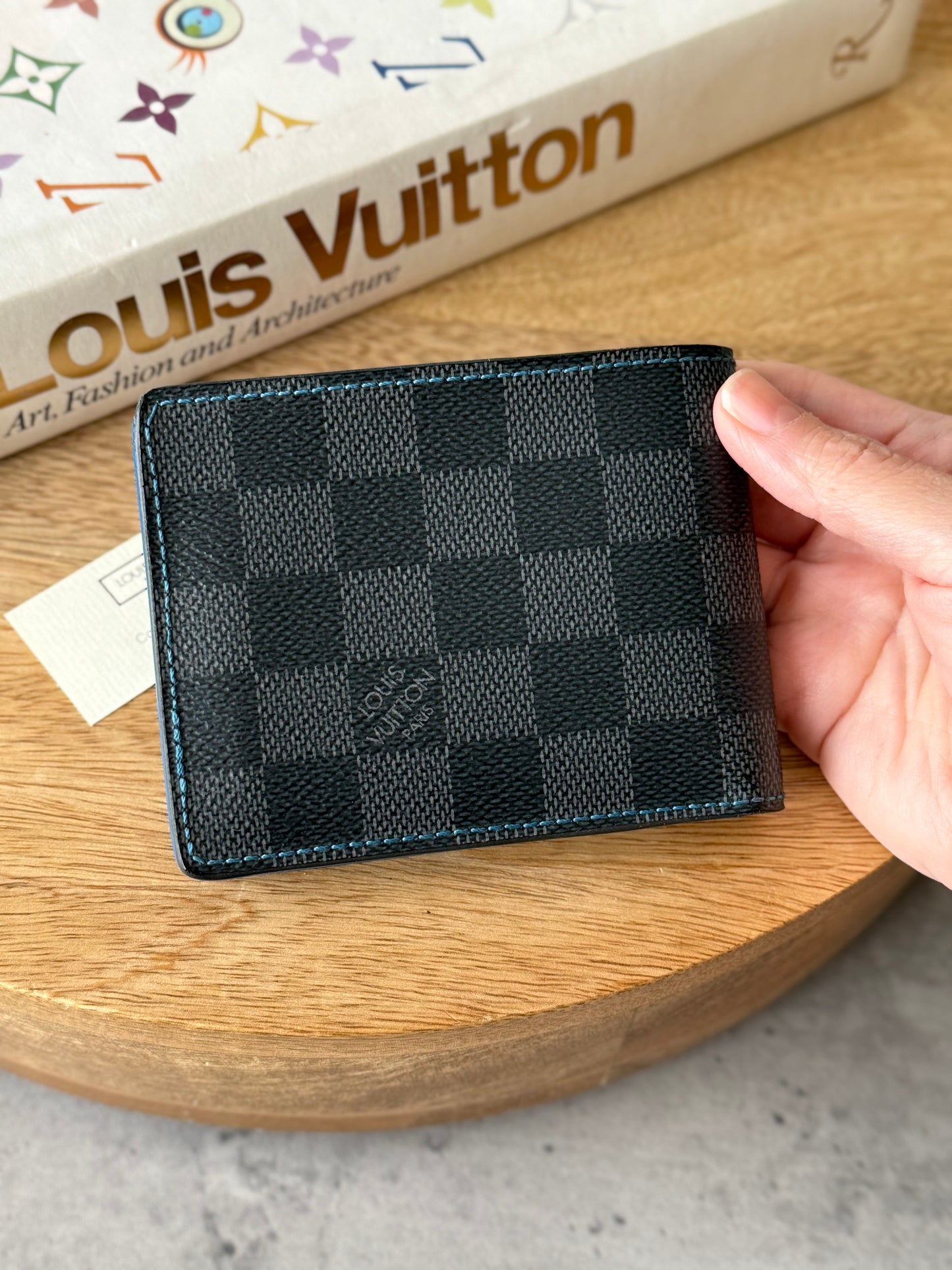 LV Slender Wallet Damier Graphite