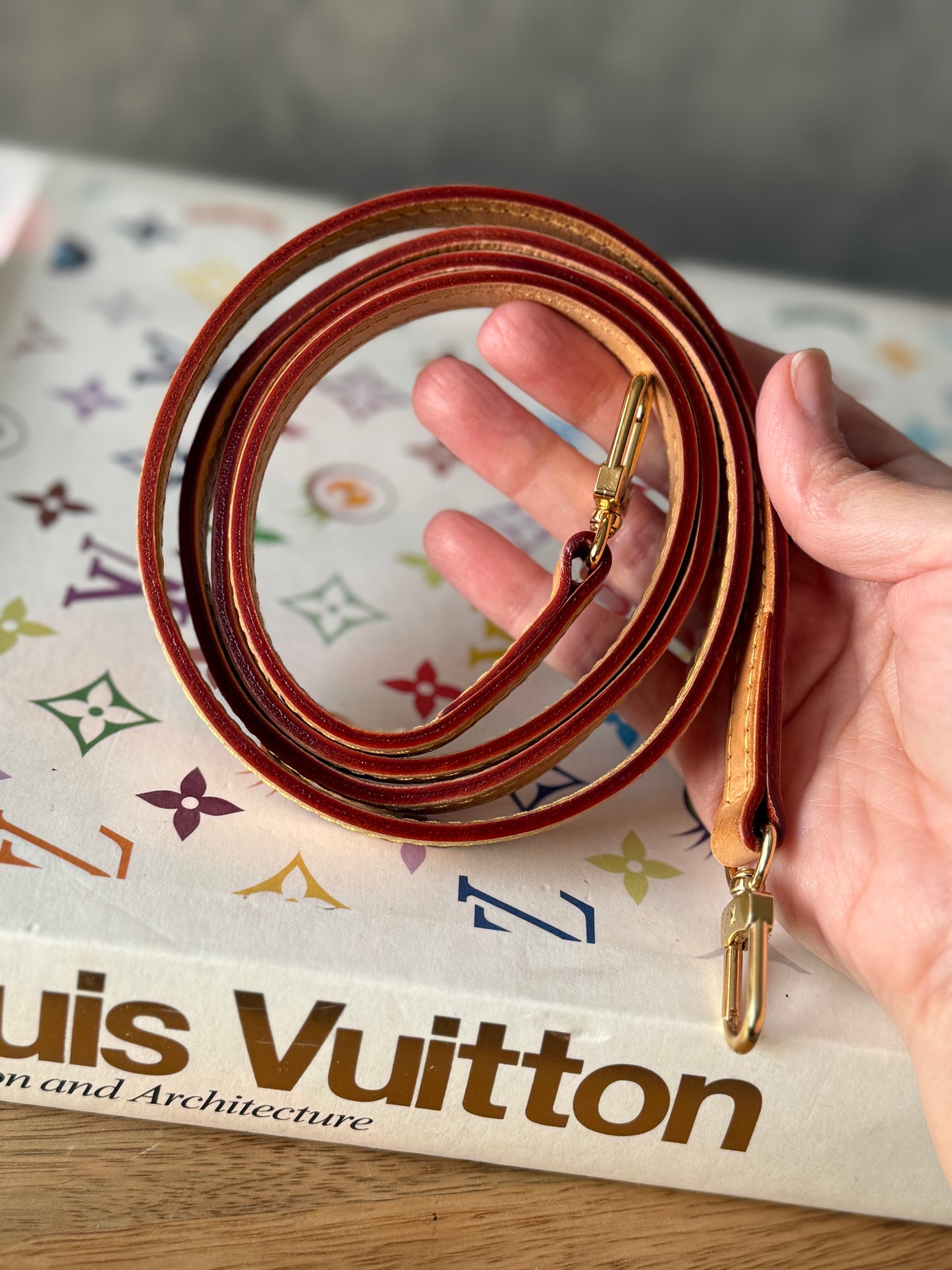 LV Vachetta Strap