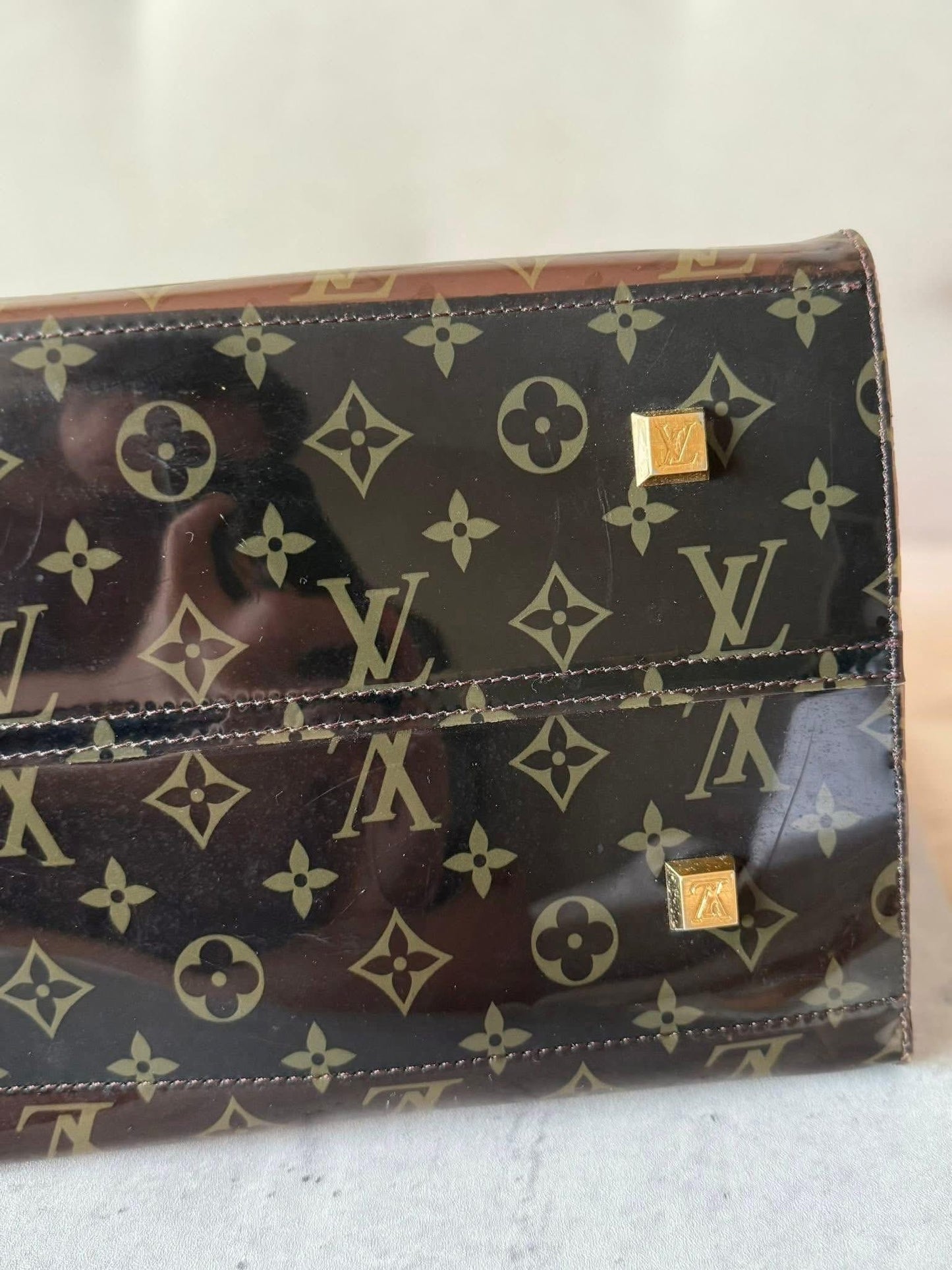 LV Cabas tote vinyl