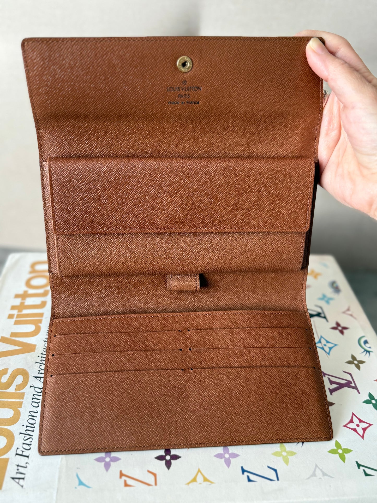 LV International trifold wallet
