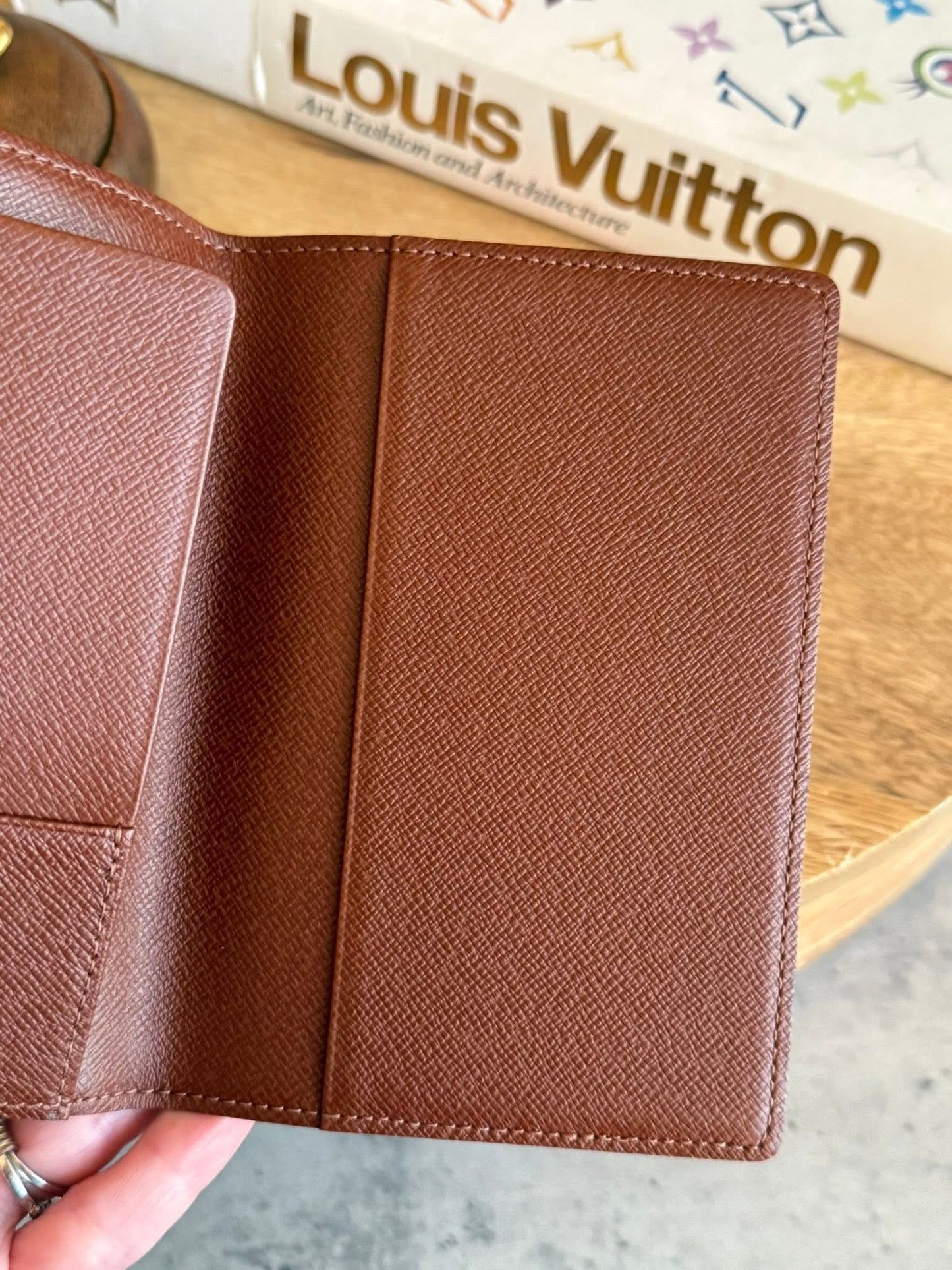 LV Passport Holder Monogram